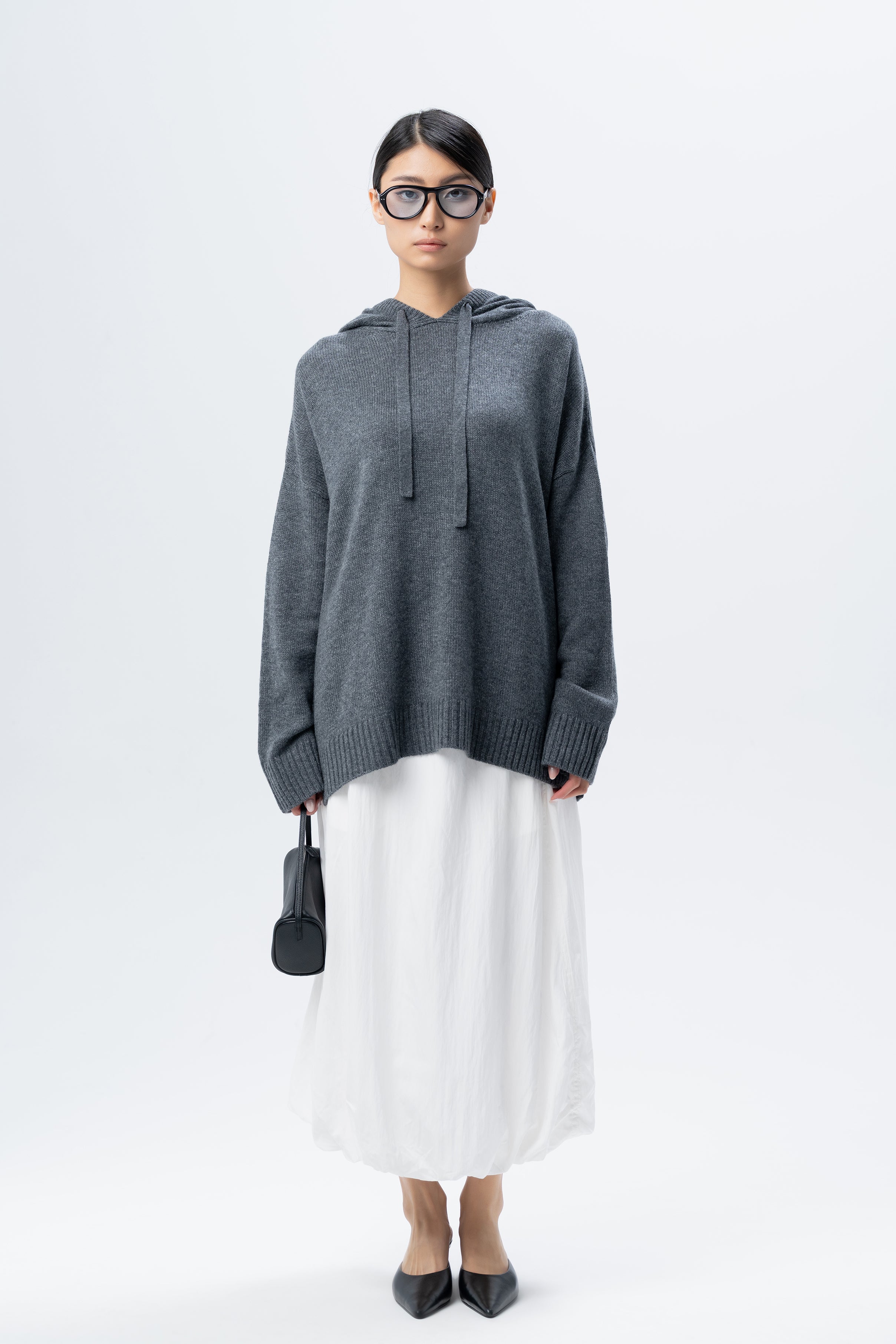 Grey Oversized Hoodie