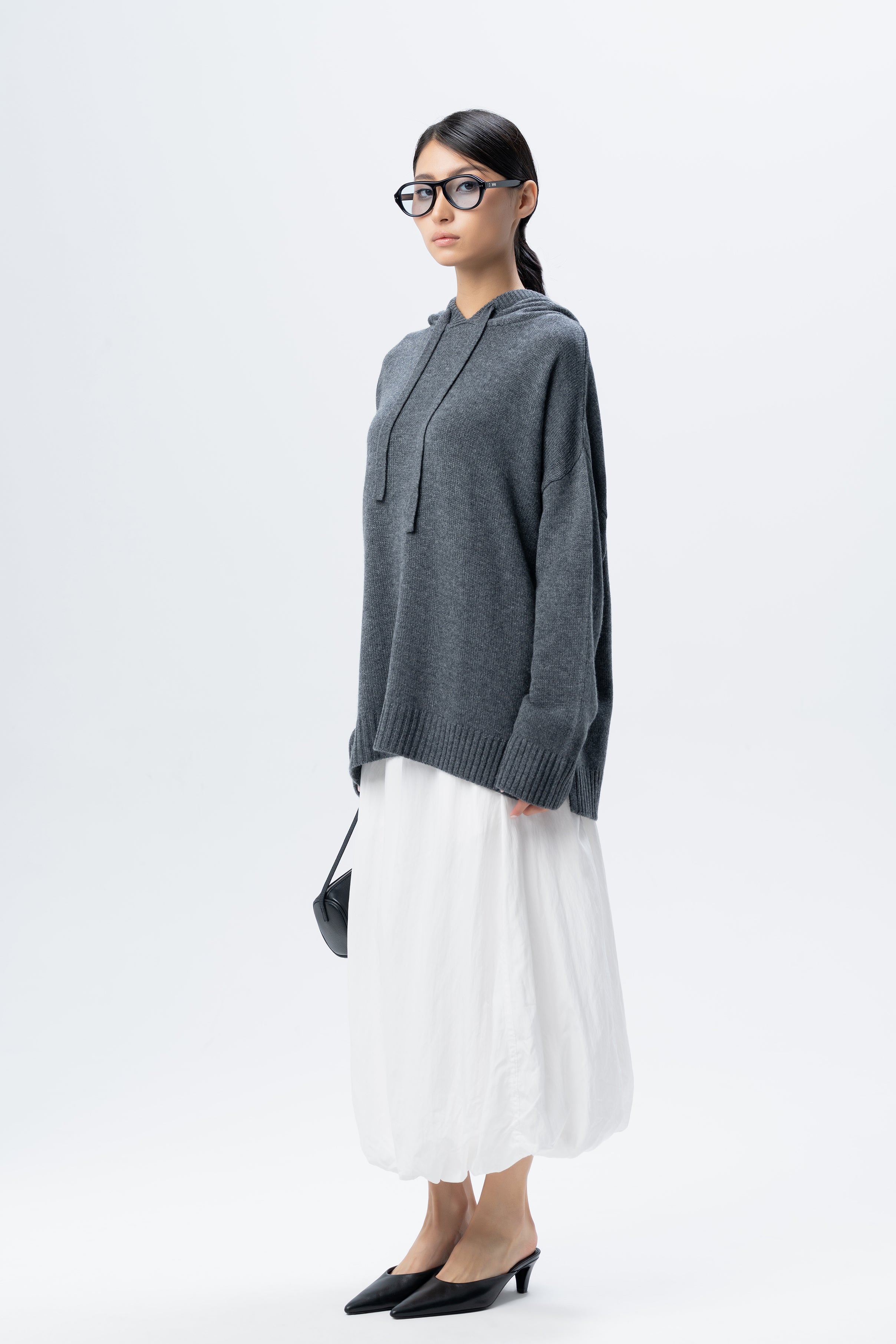 Grey Oversized Hoodie