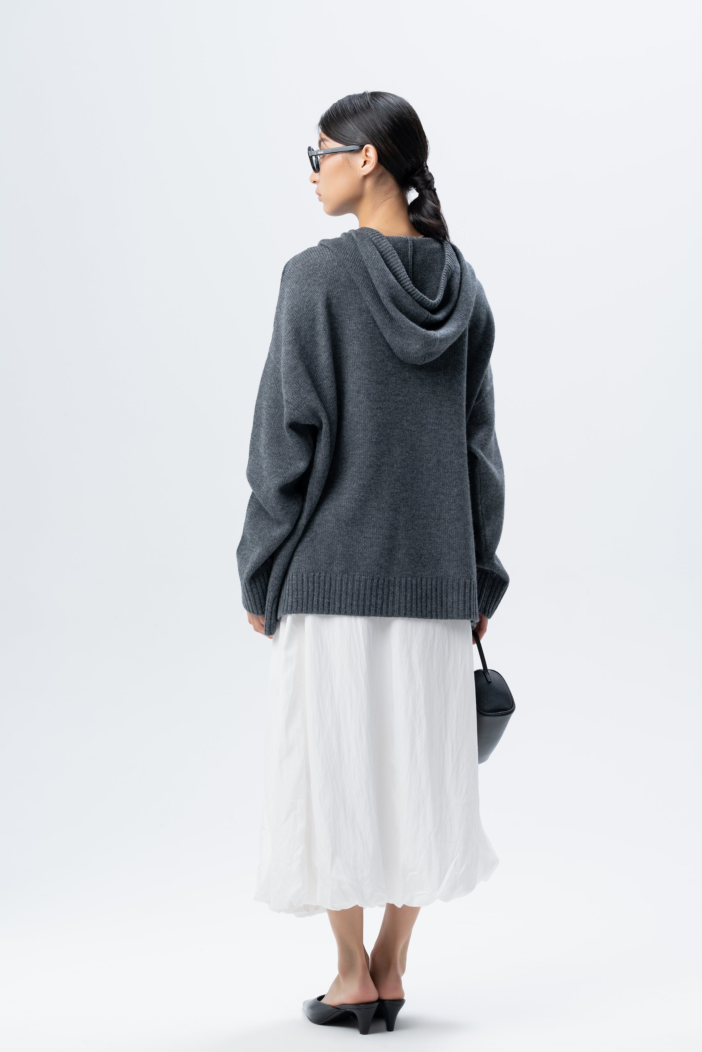 Grey Oversized Hoodie