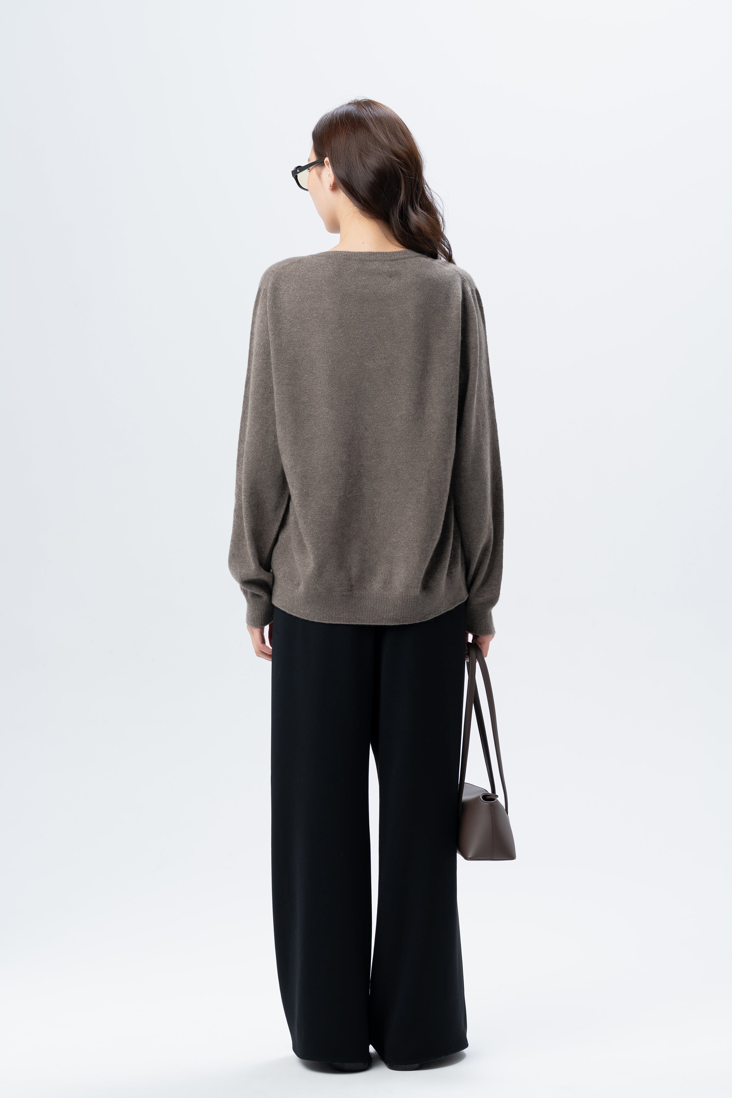 Natural Brown Crewneck