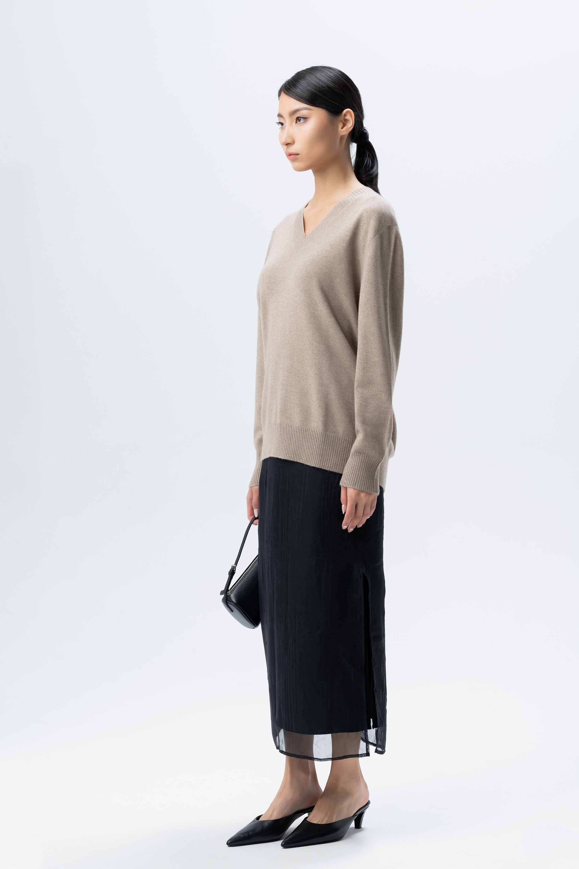V-Neck Cashmere Jumper