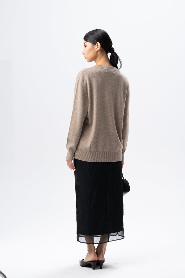 V-Neck Cashmere Jumper