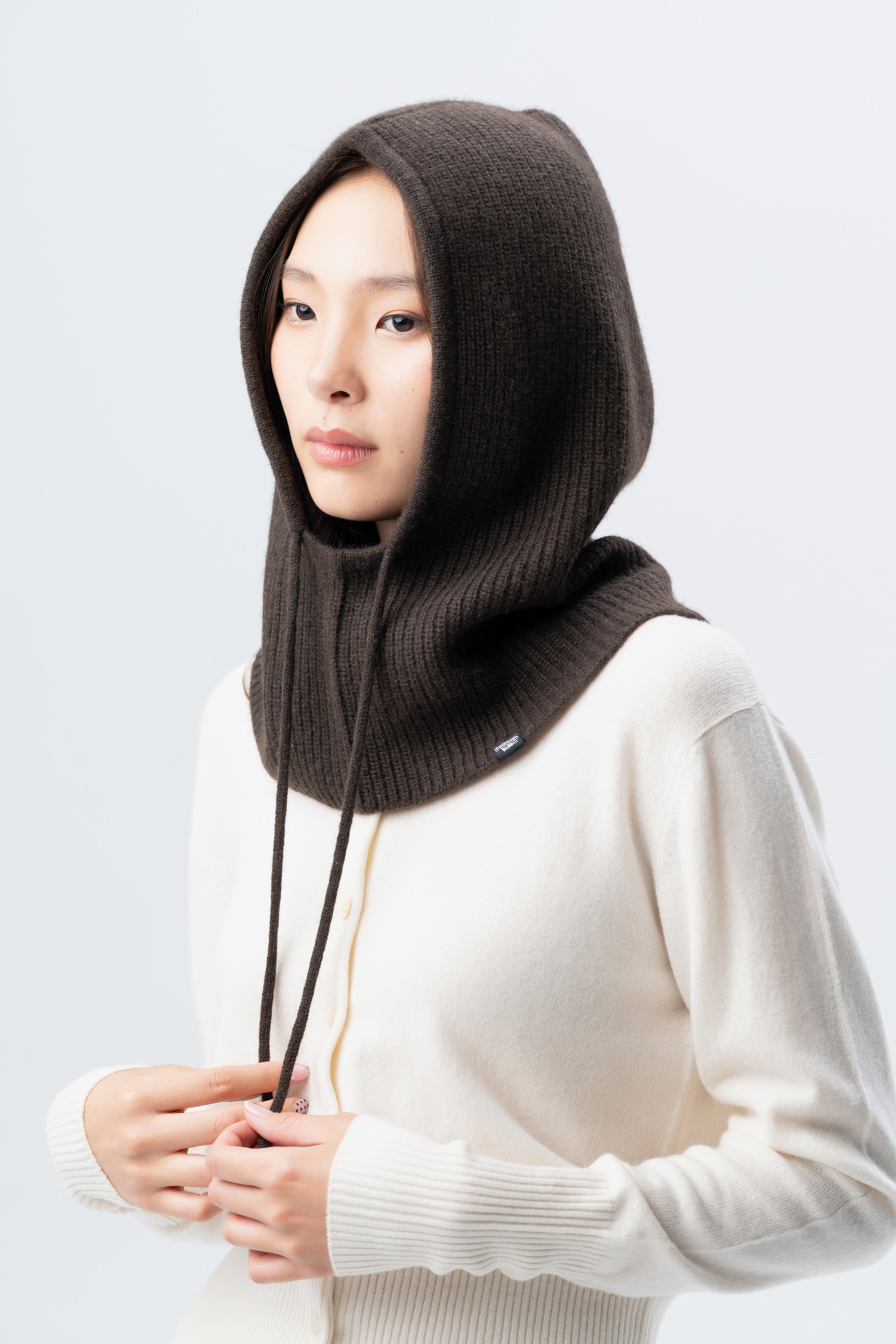 Brown Cashmere Balaclava