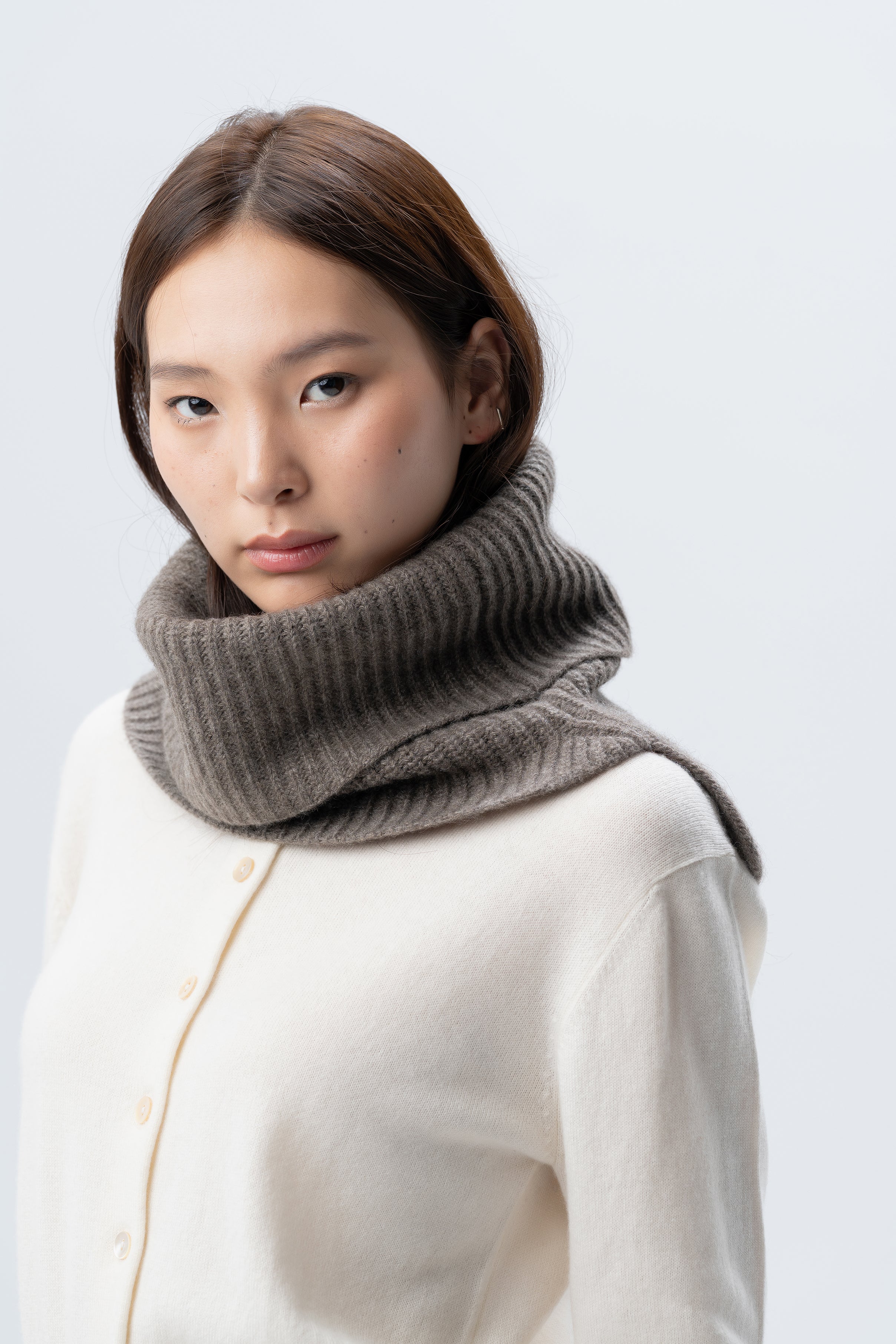 Bodios Light Brown Neck & Belly Warmer