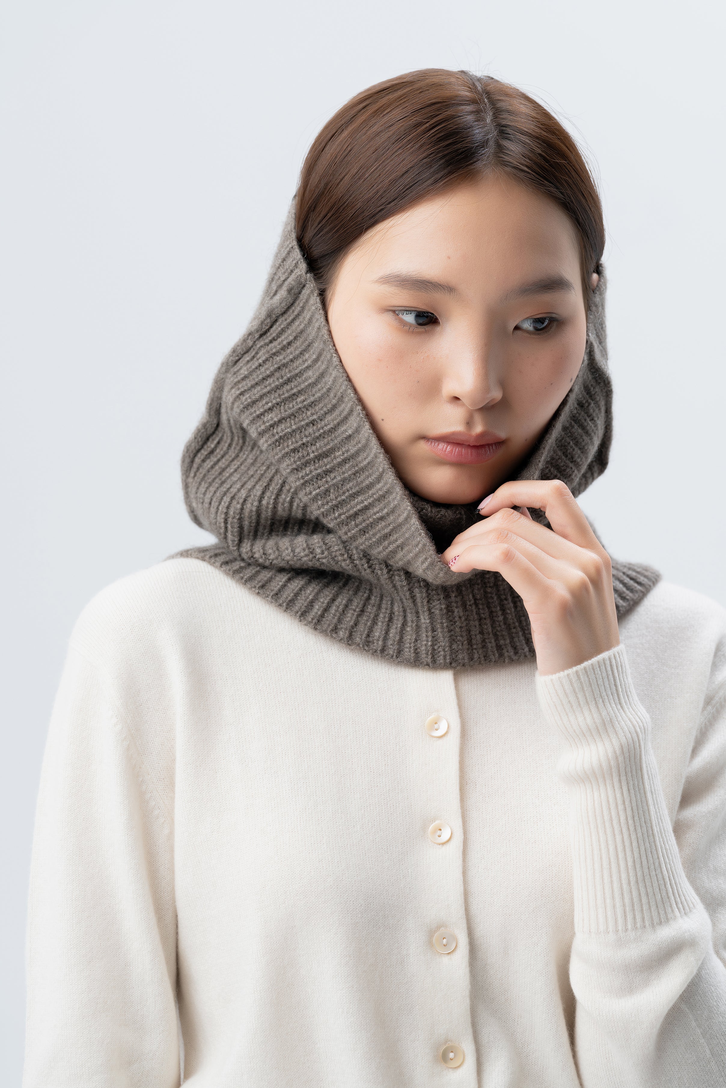 Bodios Light Brown Neck & Belly Warmer
