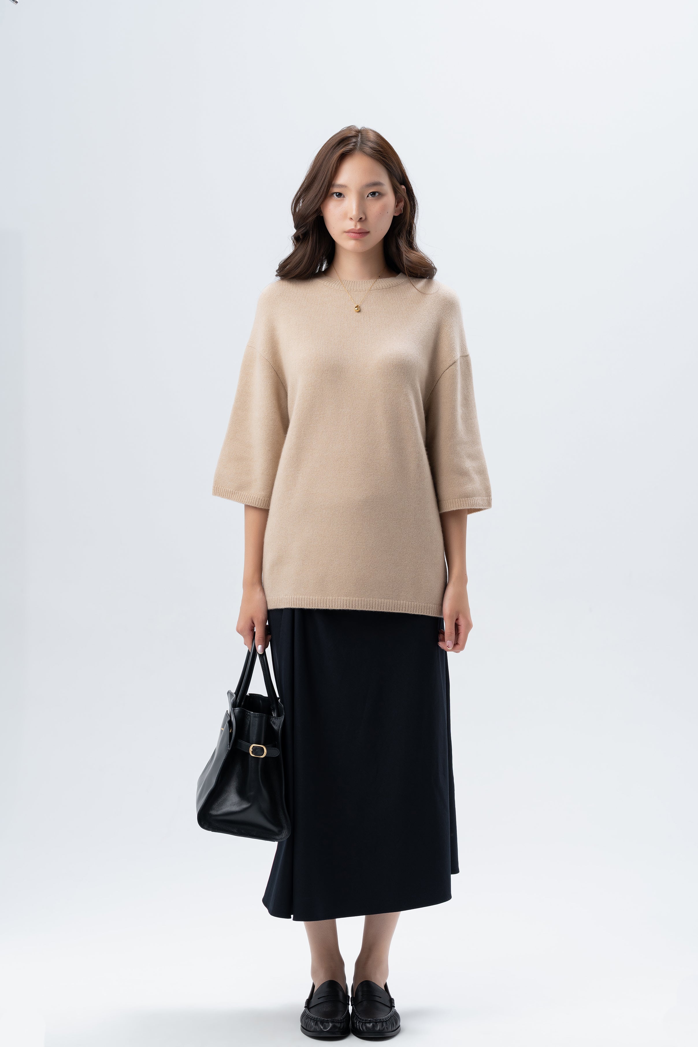 Oversized Cashmere T-Shirt