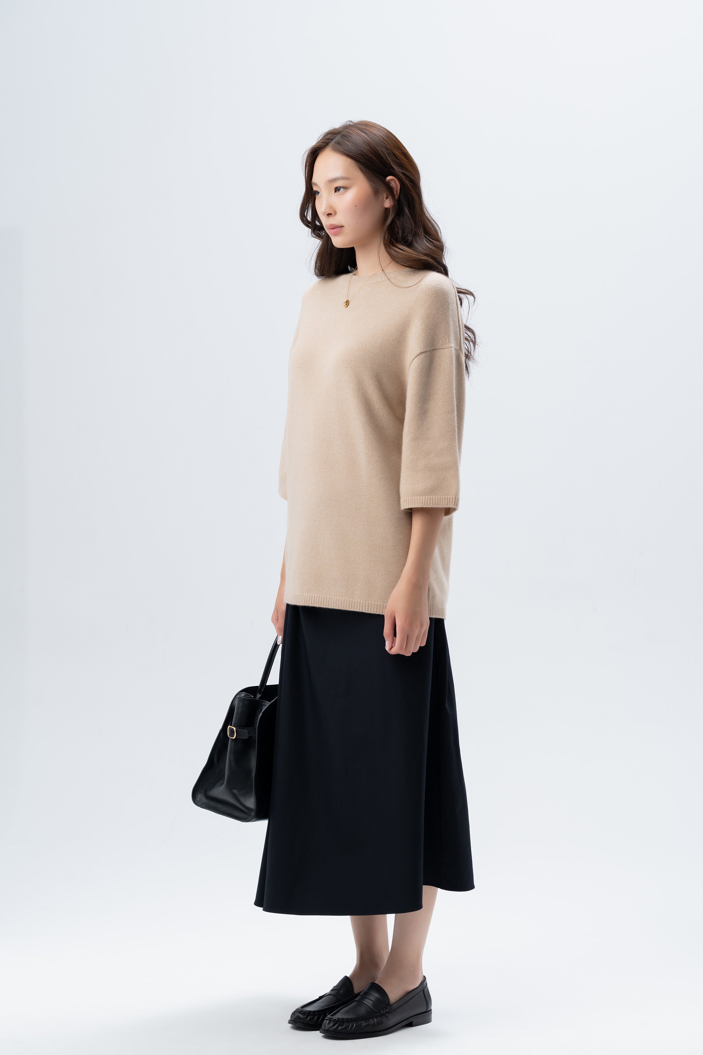 Oversized Cashmere T-Shirt