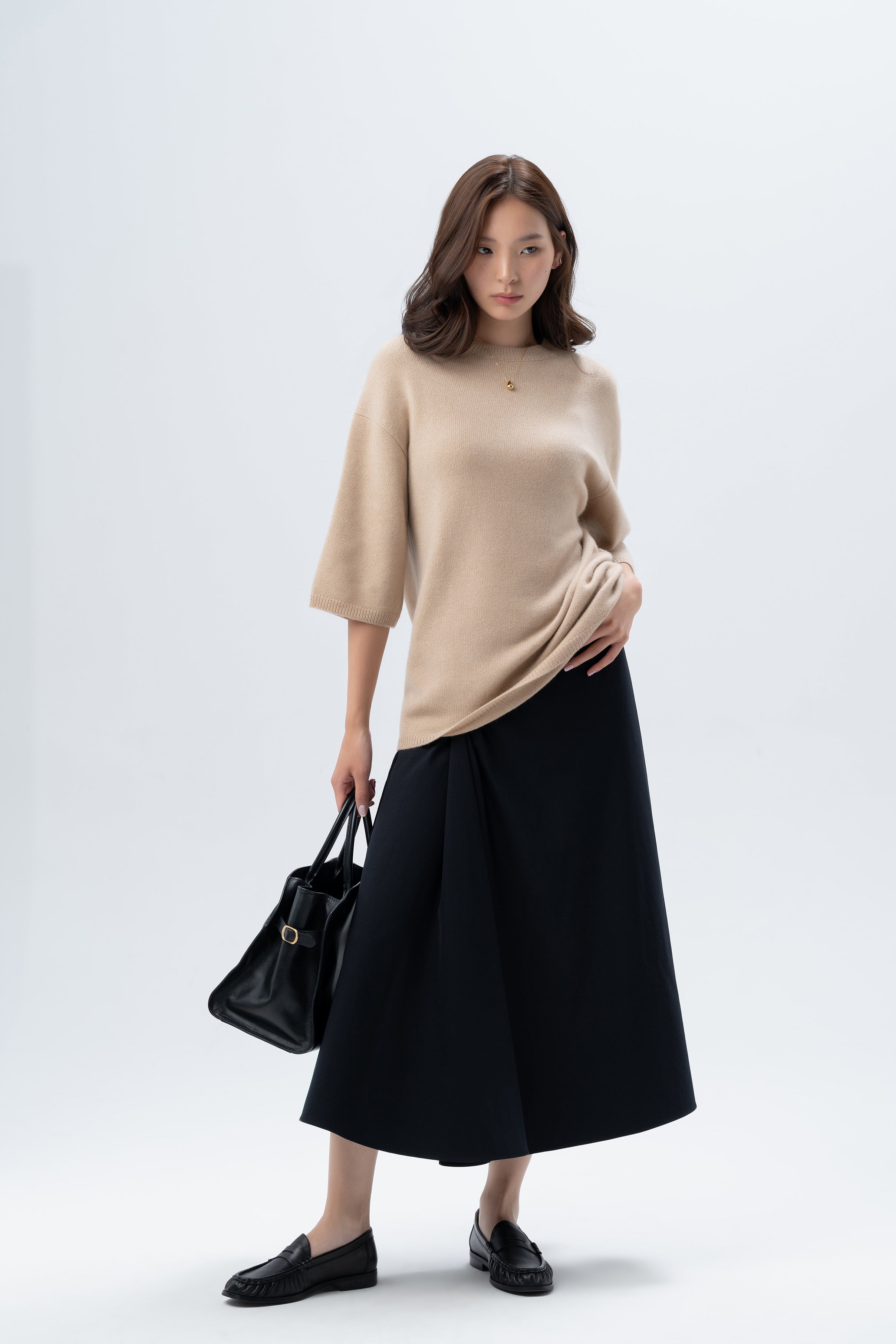 Oversized Cashmere T-Shirt