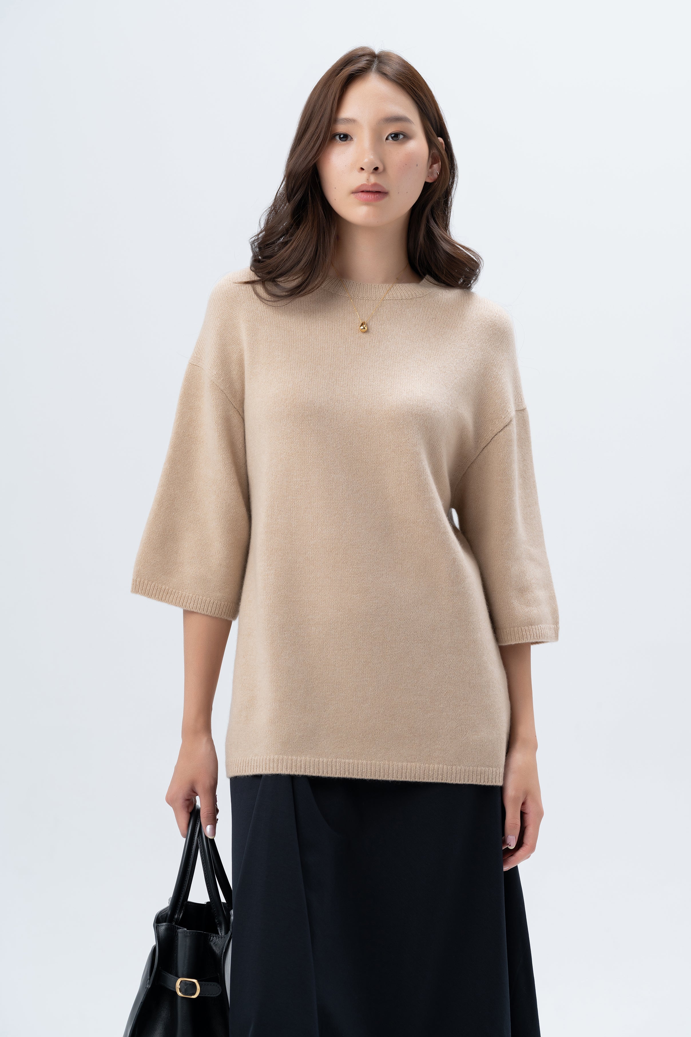 Oversized Cashmere T-Shirt