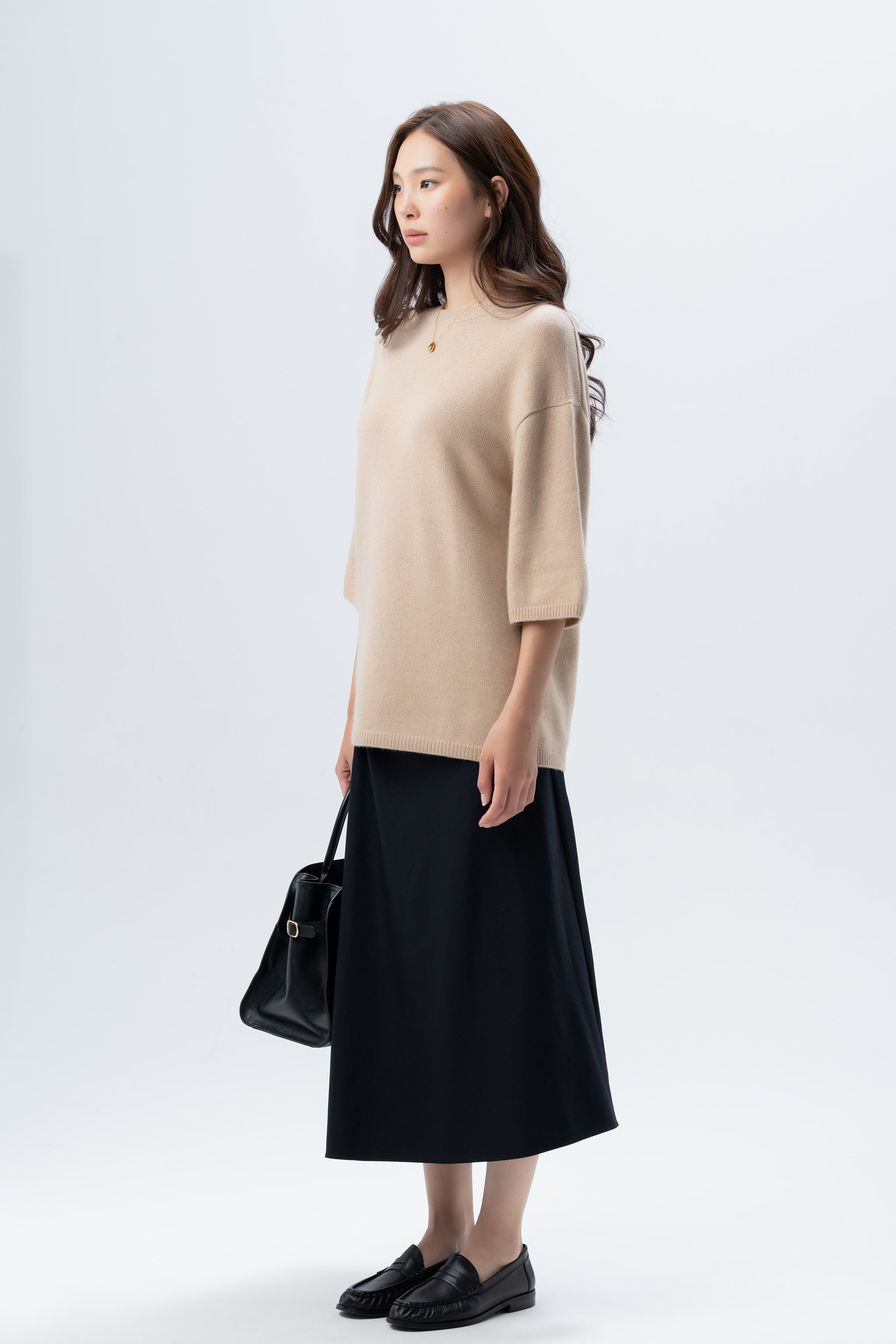 Oversized Cashmere T-Shirt