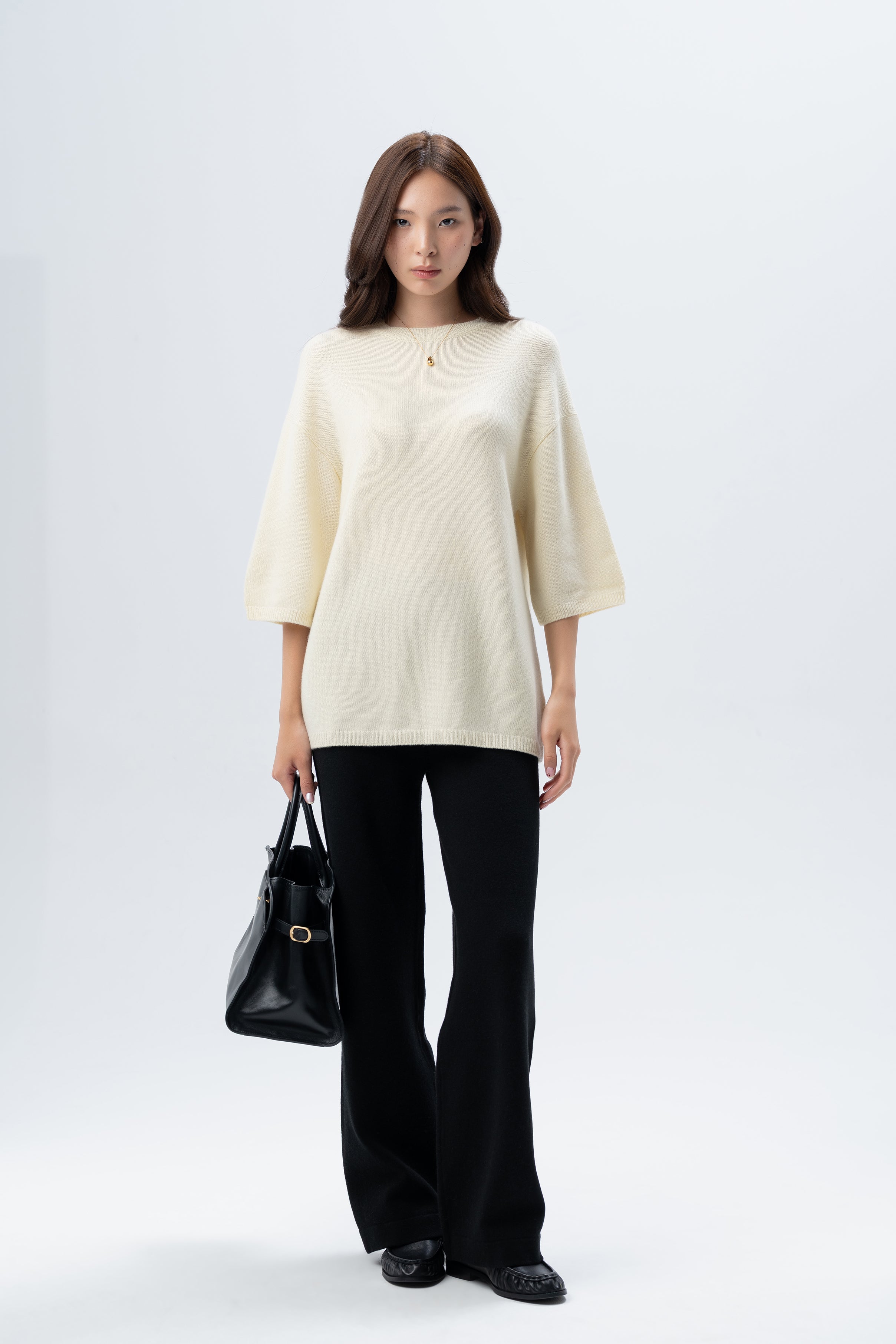 Tonot Oversized Cashmere T-Shirt