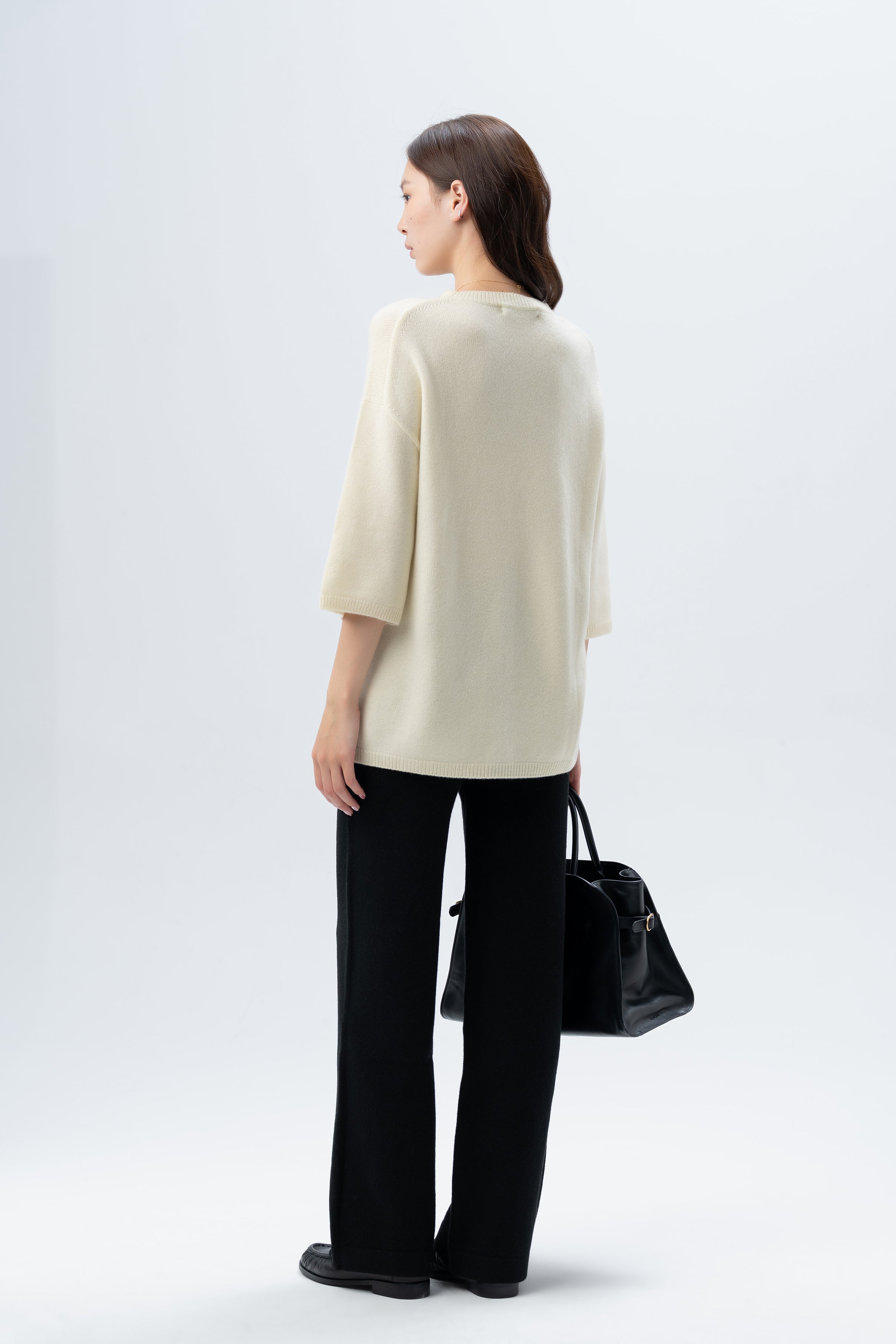 Tonot Oversized Cashmere T-Shirt