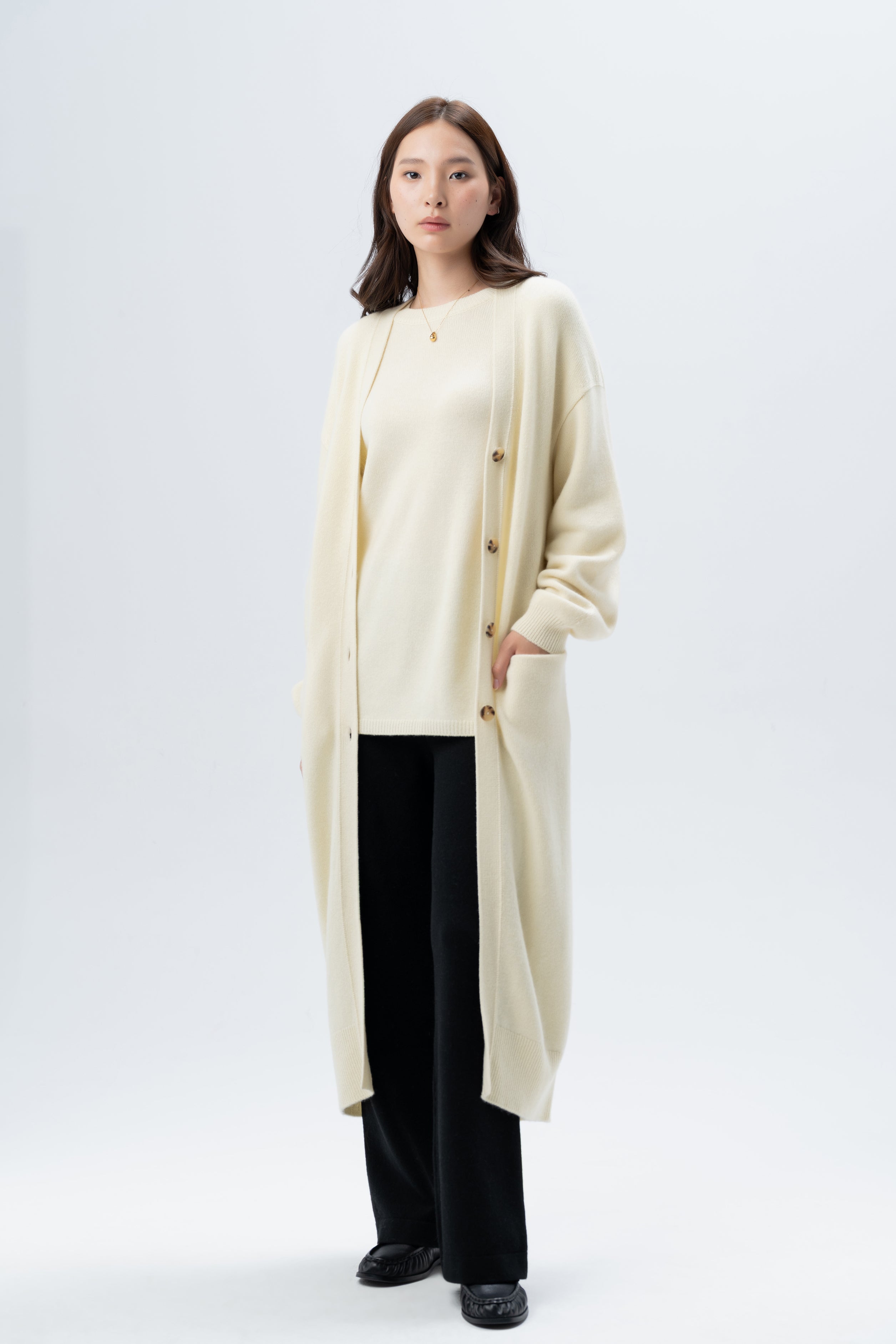 Maxi Cashmere Cardigan