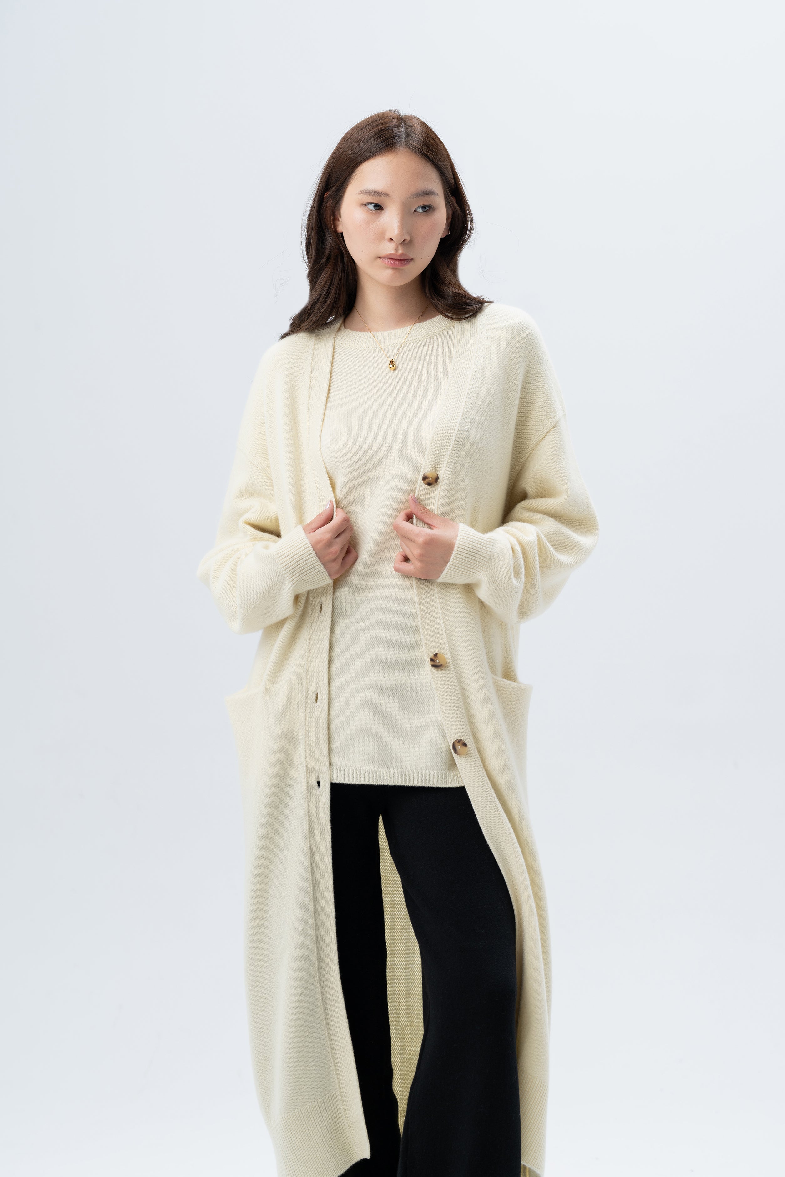 Maxi Cashmere Cardigan
