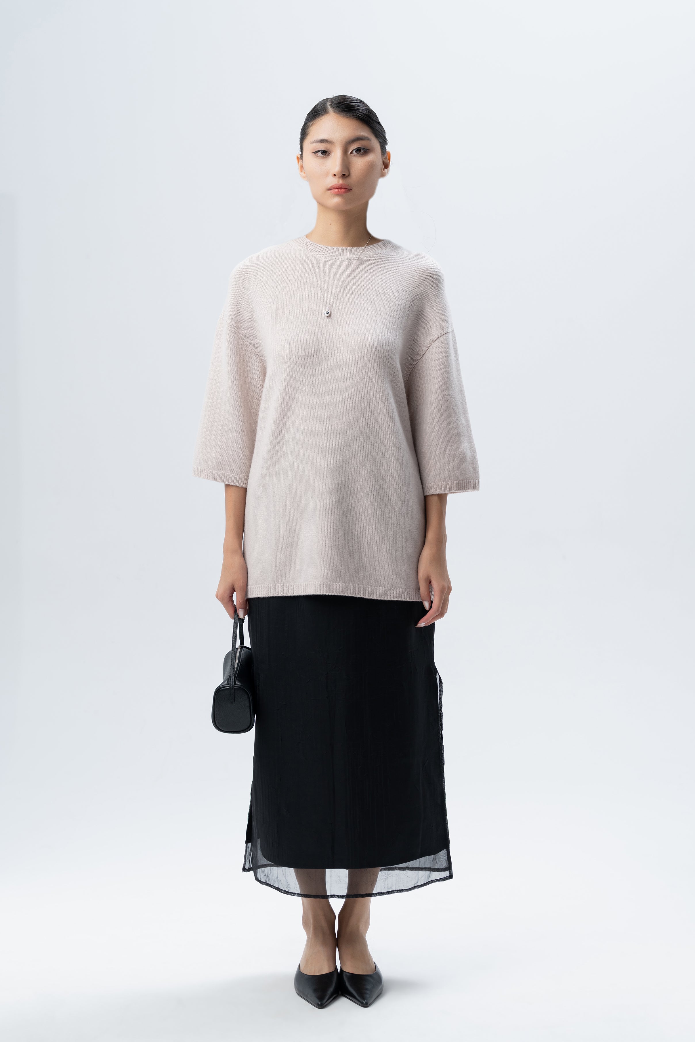 Oversized Cashmere T-Shirt