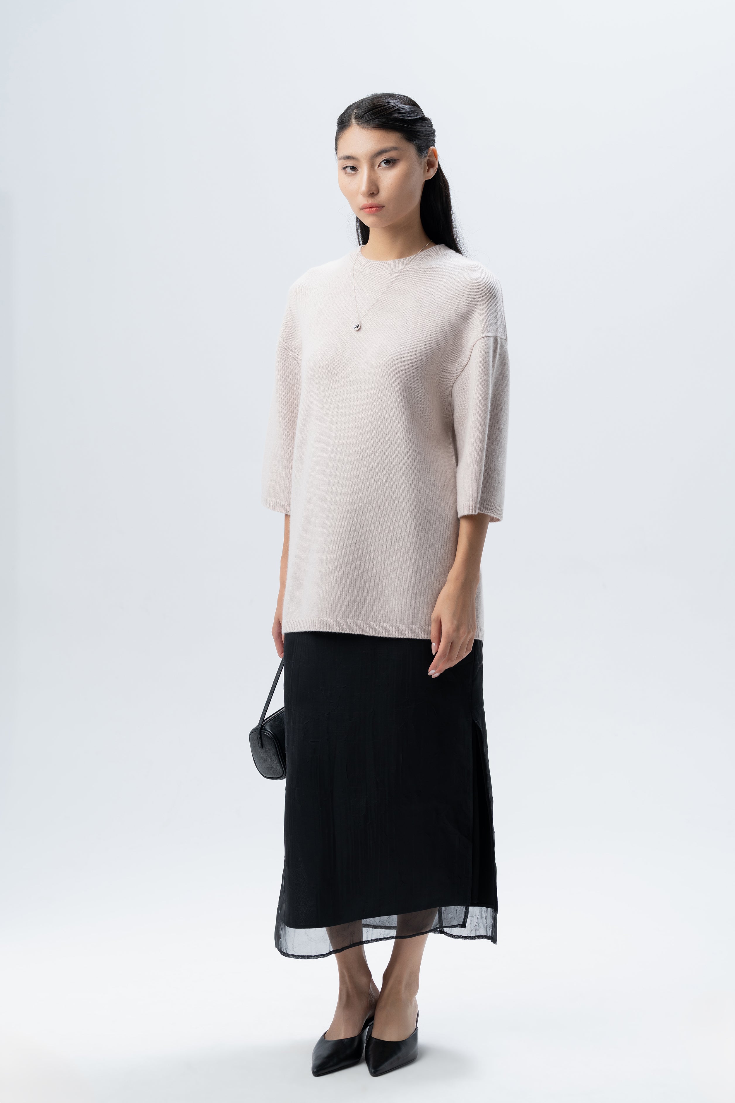 Oversized Cashmere T-Shirt