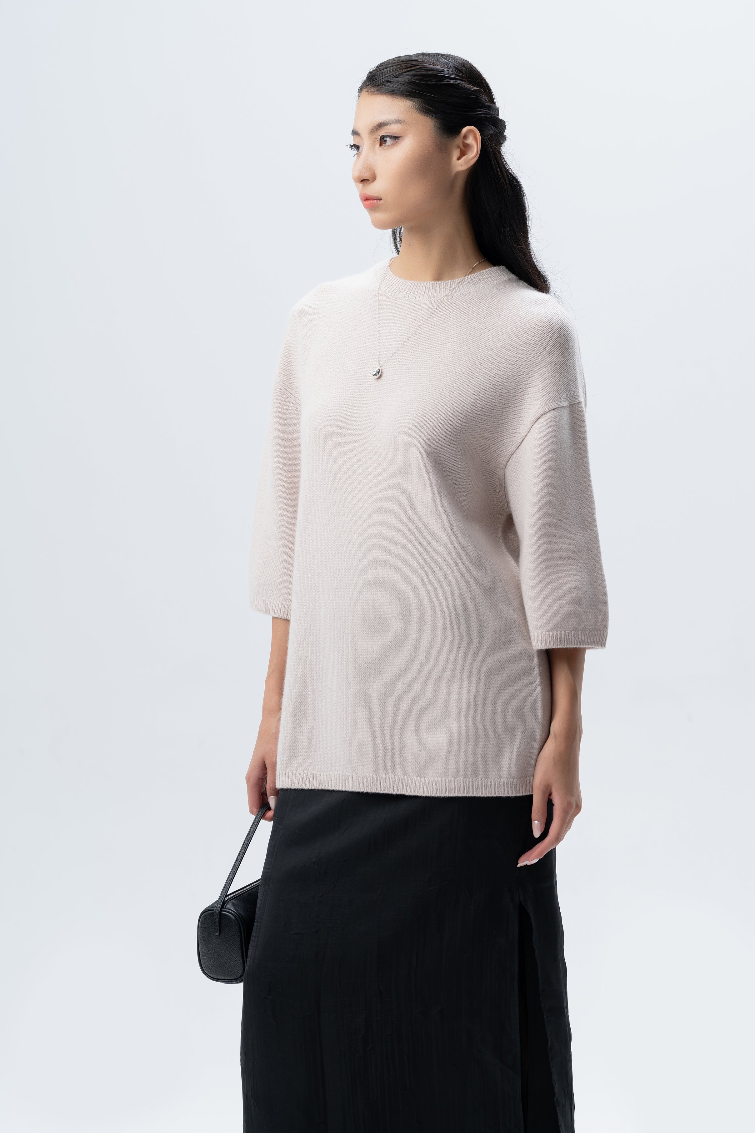 Oversized Cashmere T-Shirt