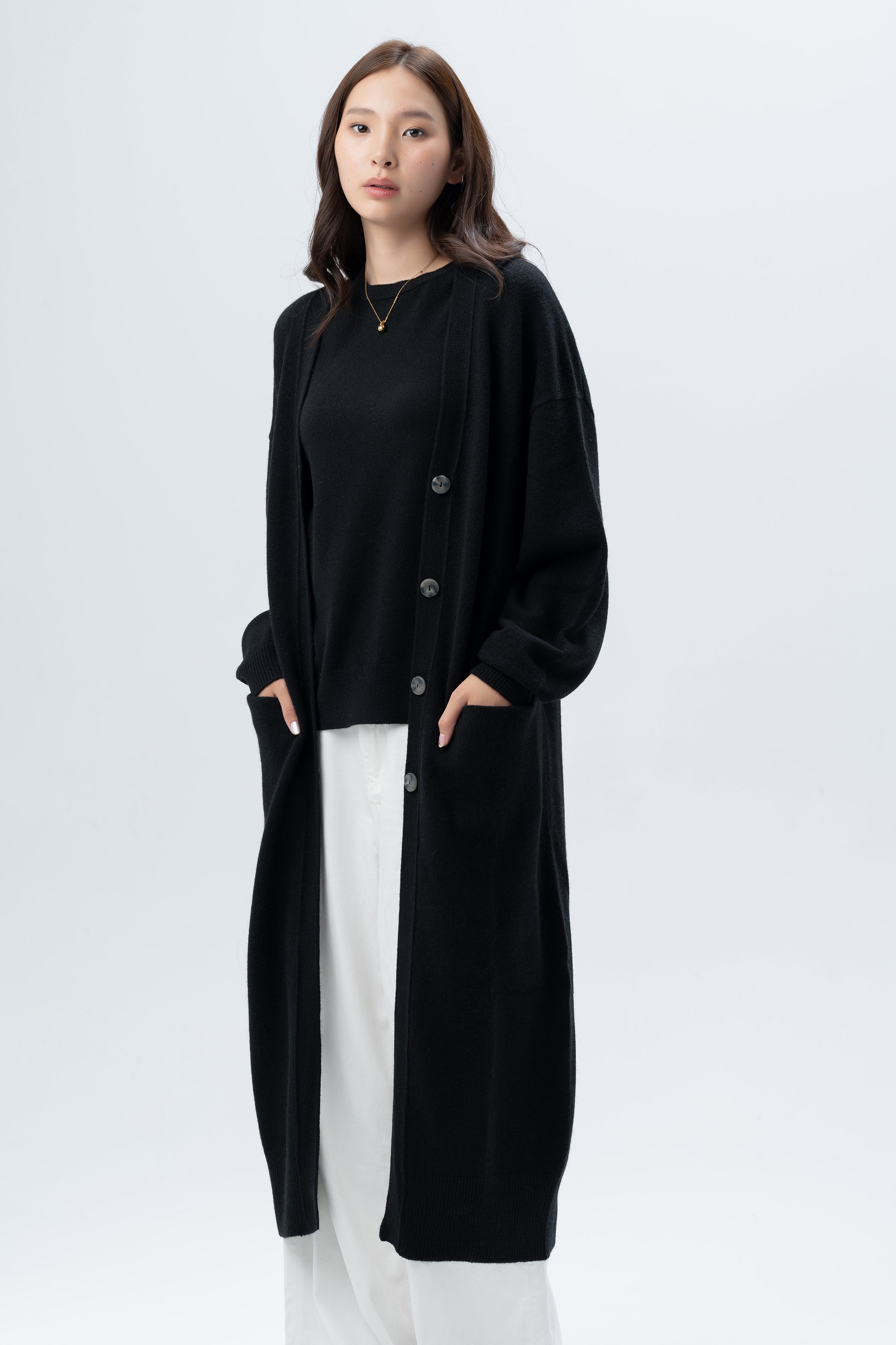 Maxi Cashmere Cardigan