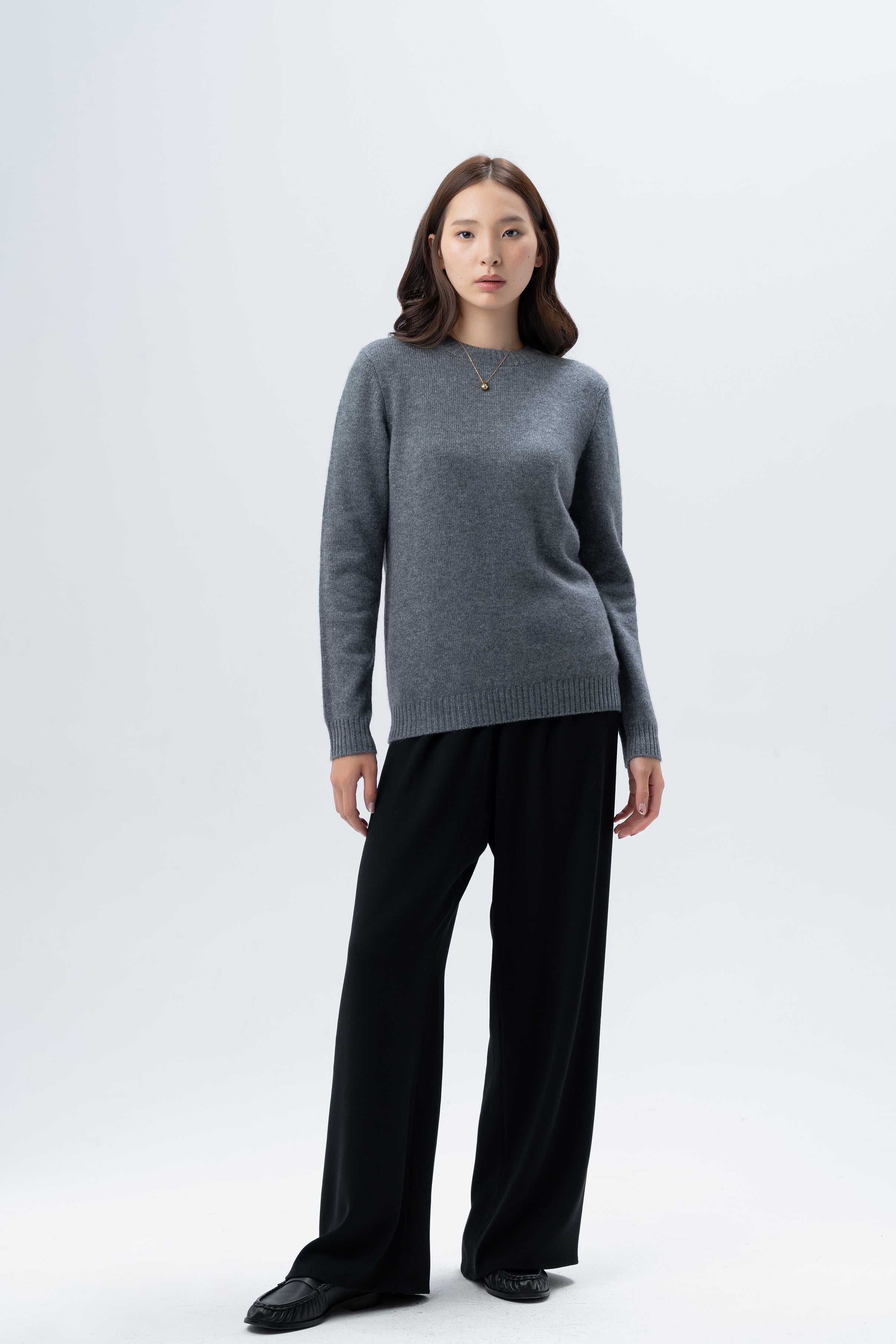 Tonot Classic Grey Crewneck