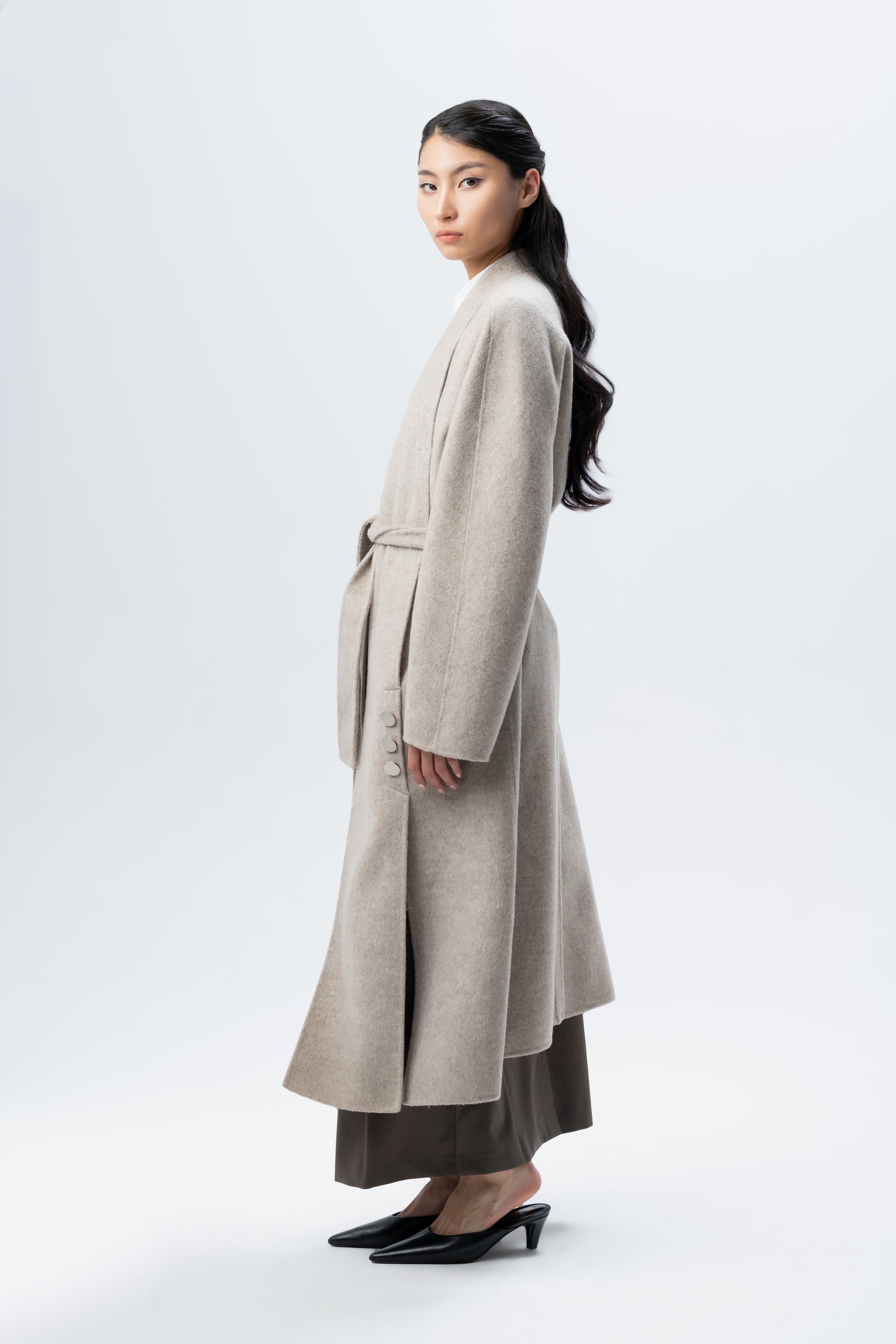 Atoz Belted Coat