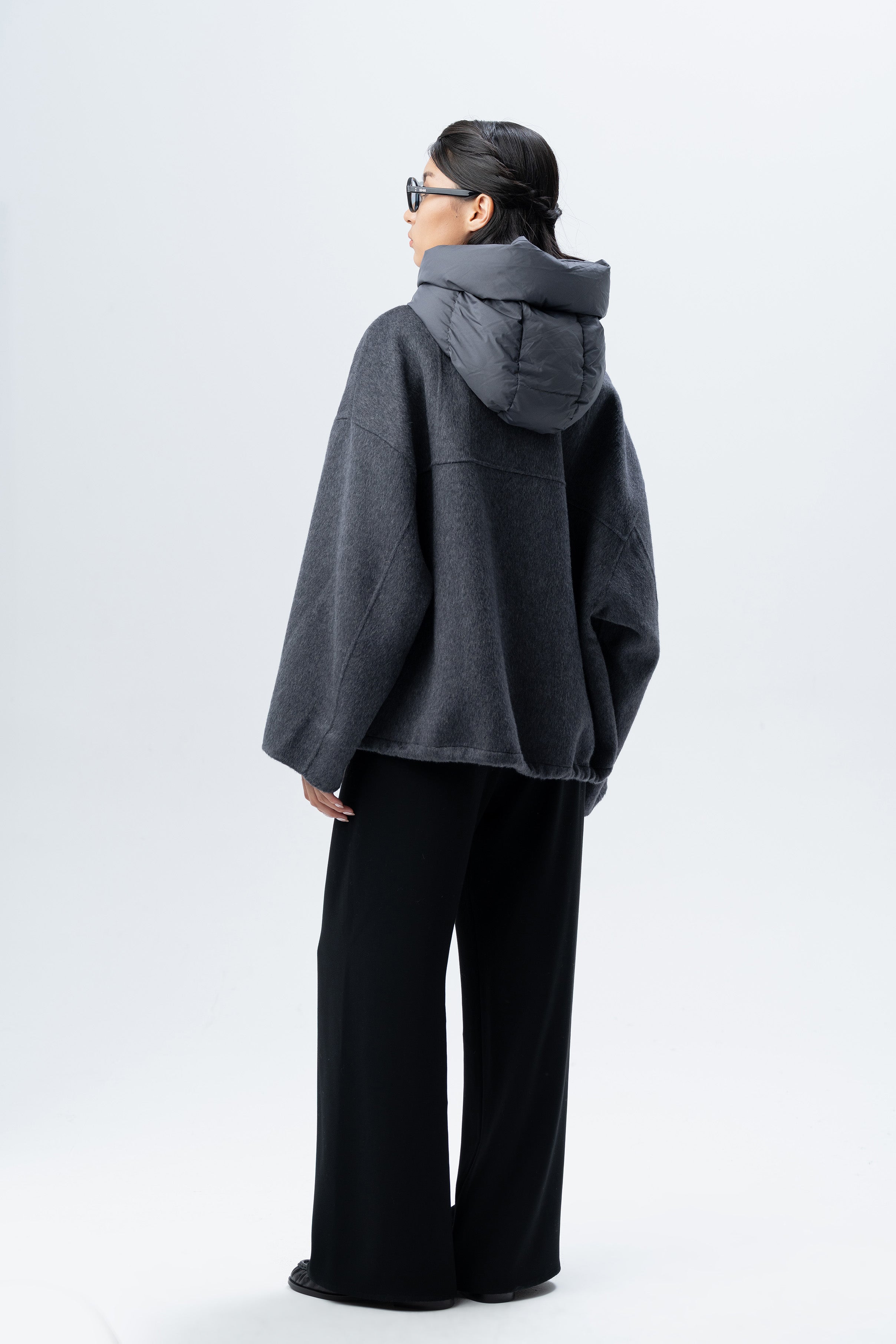 Atoz Hooded Short Coat