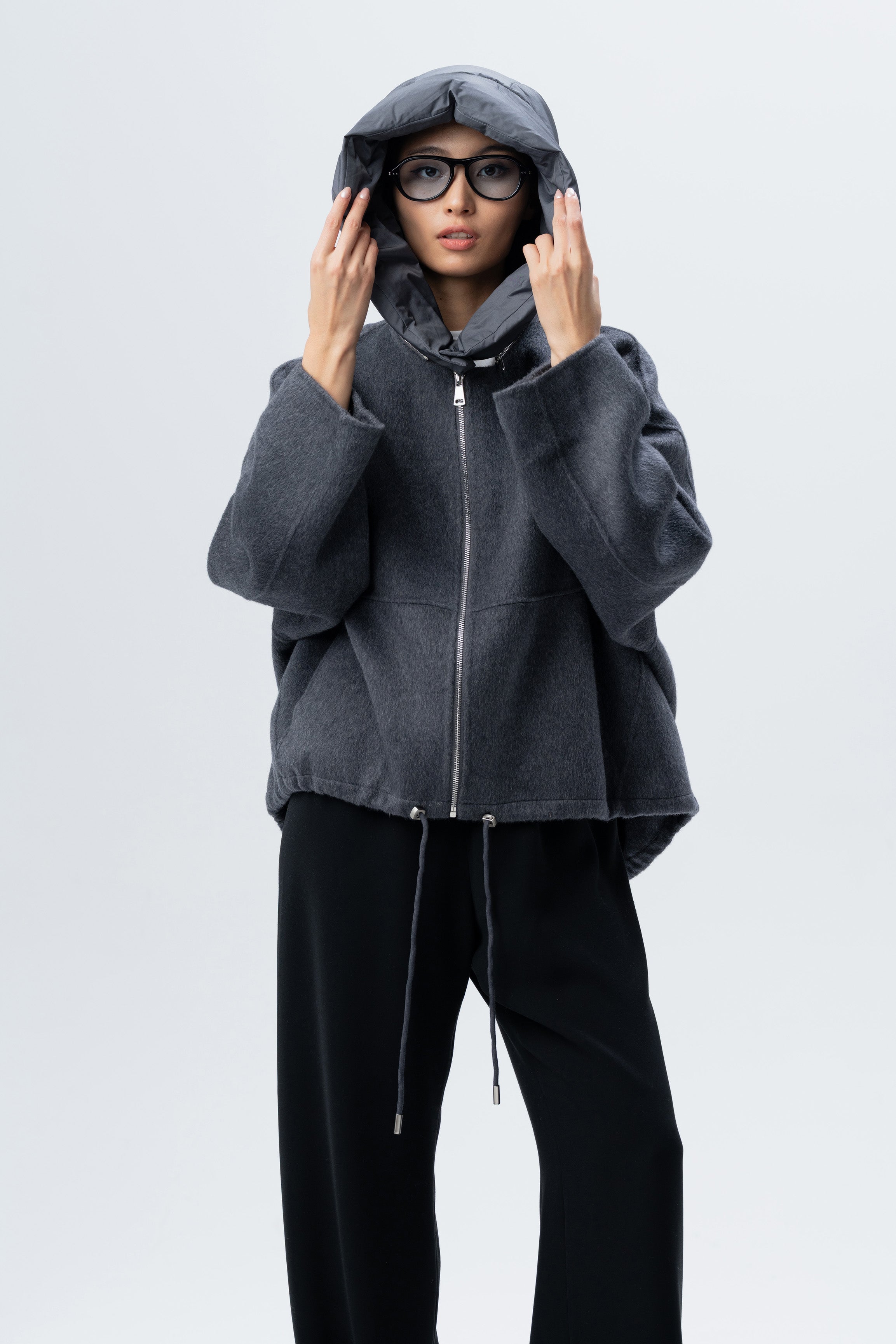 Atoz Hooded Short Coat