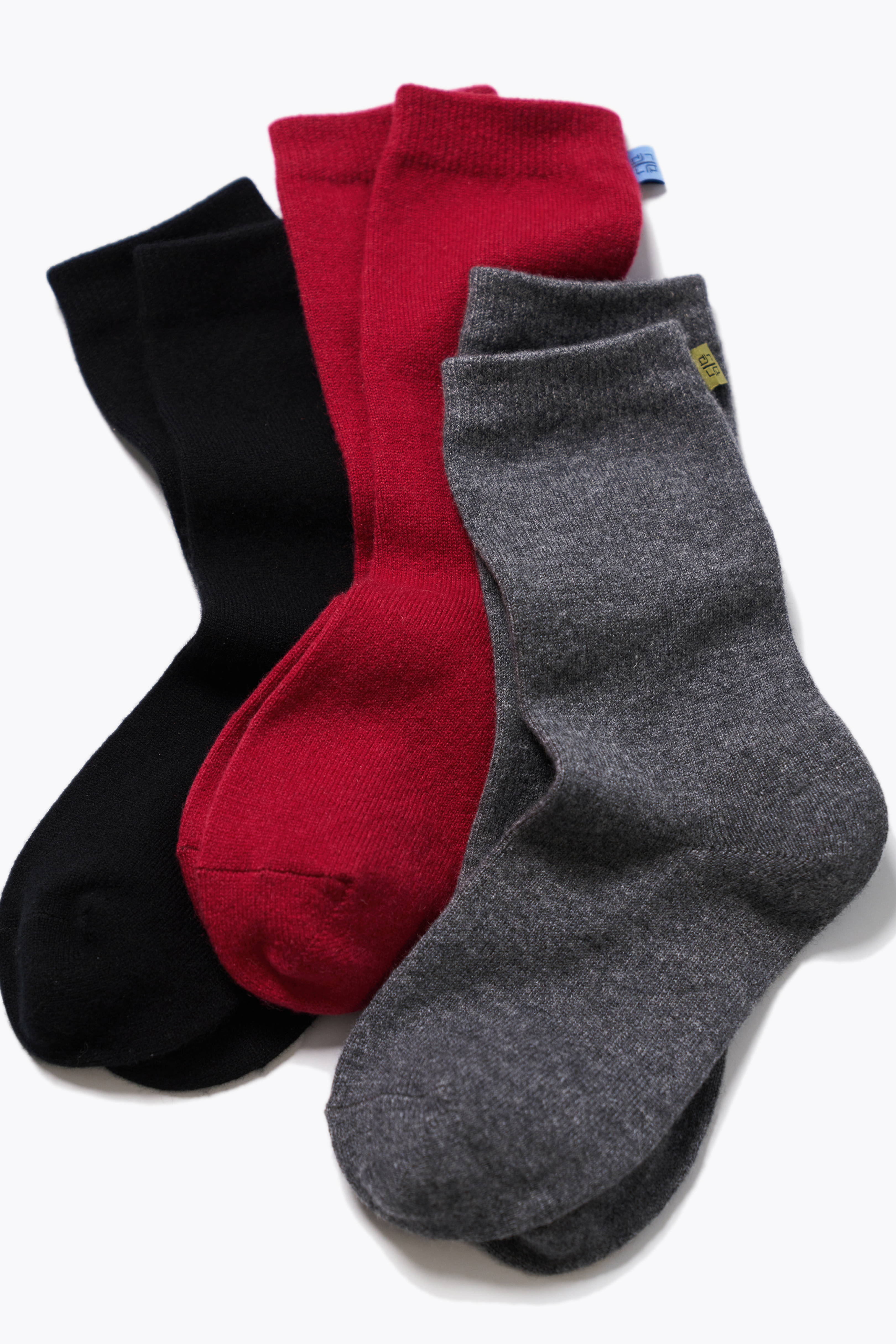 Tonot Black Cashmere Socks