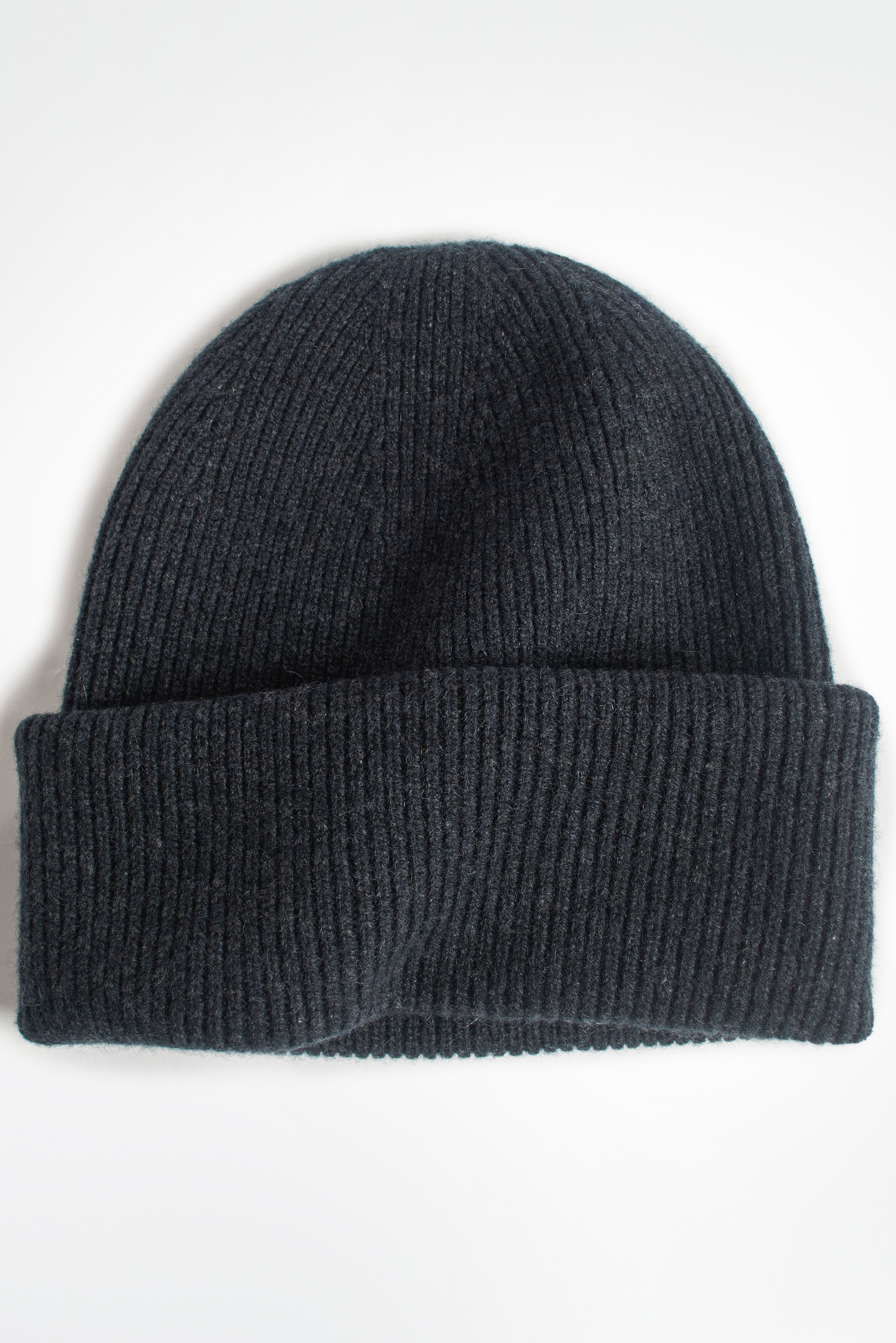 Dark Grey Cashmere Beanie