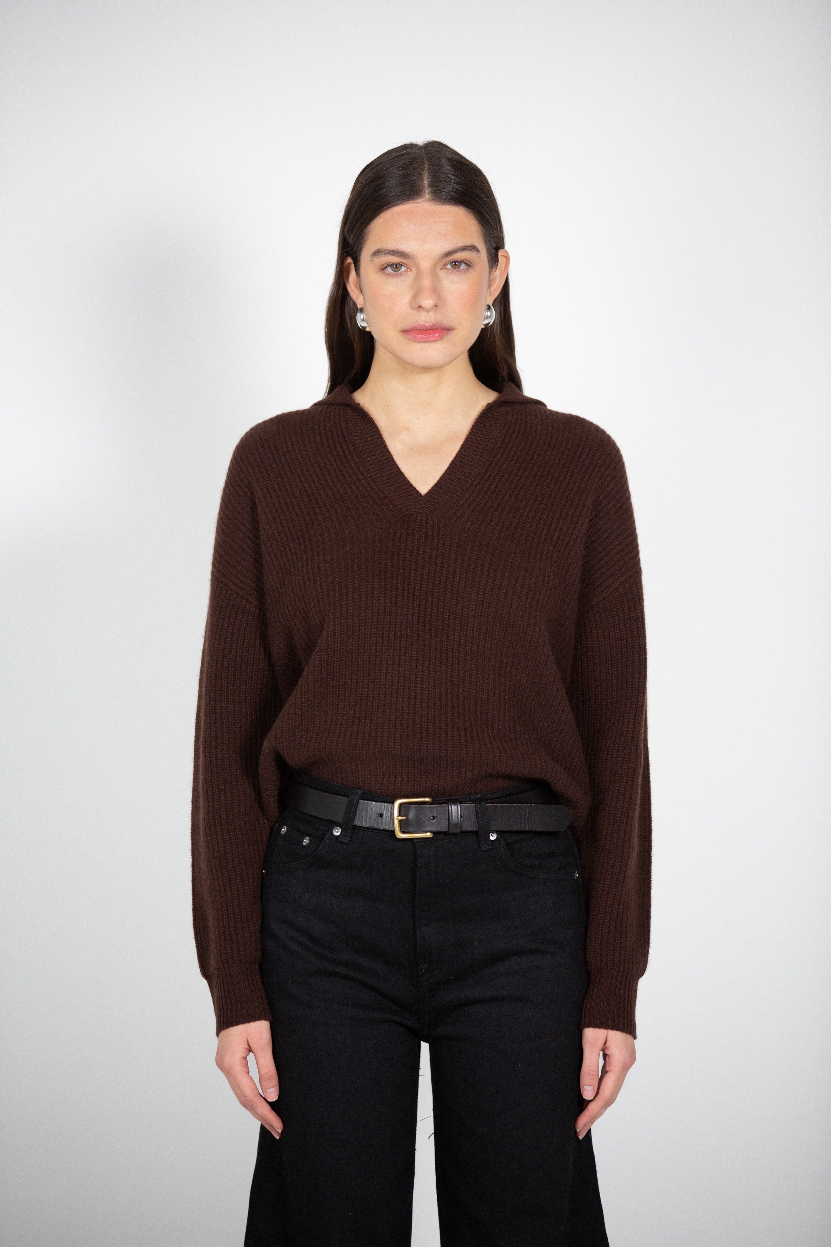 Calin's Brown Polo