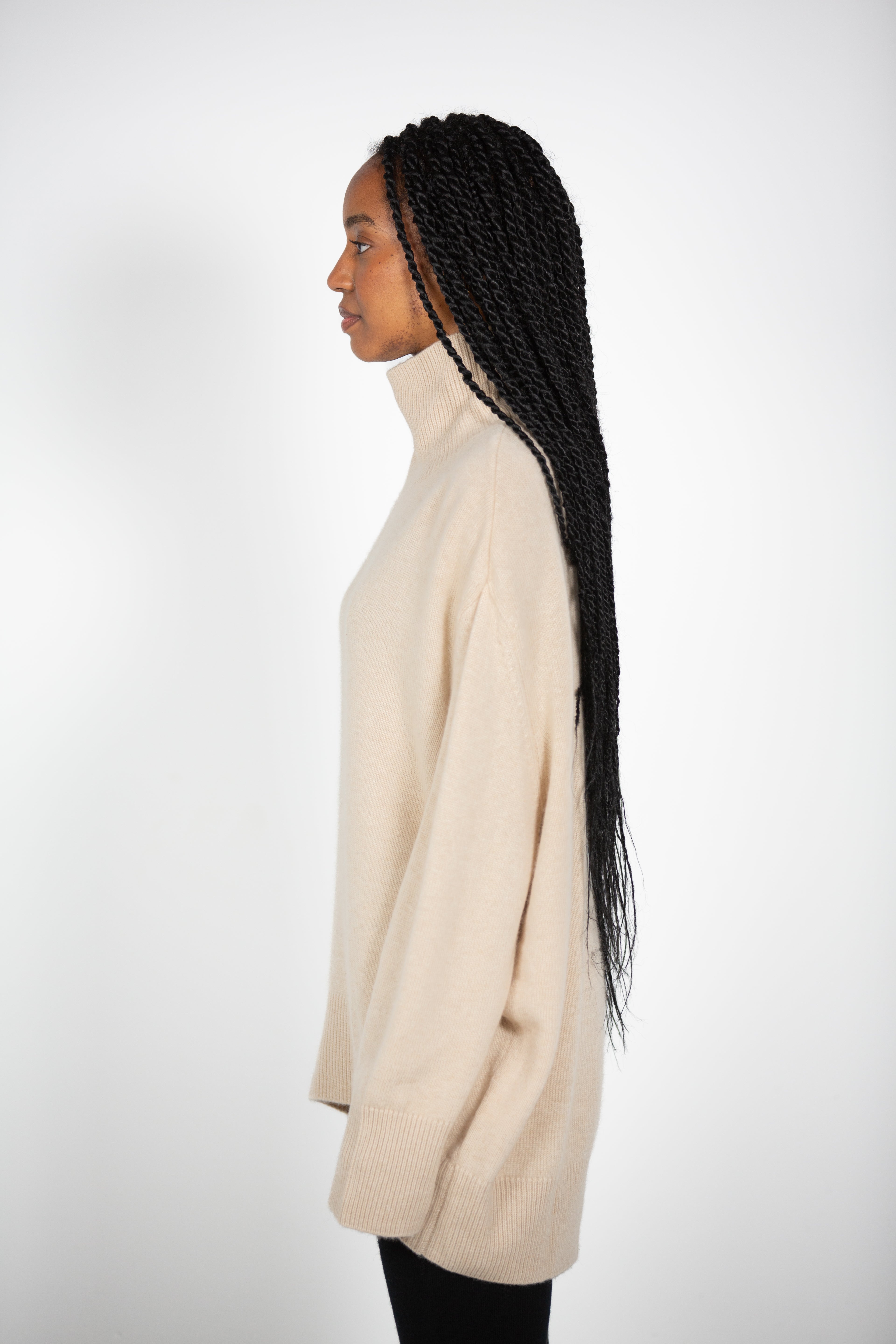 Tonot's Black Cashmere Leggings