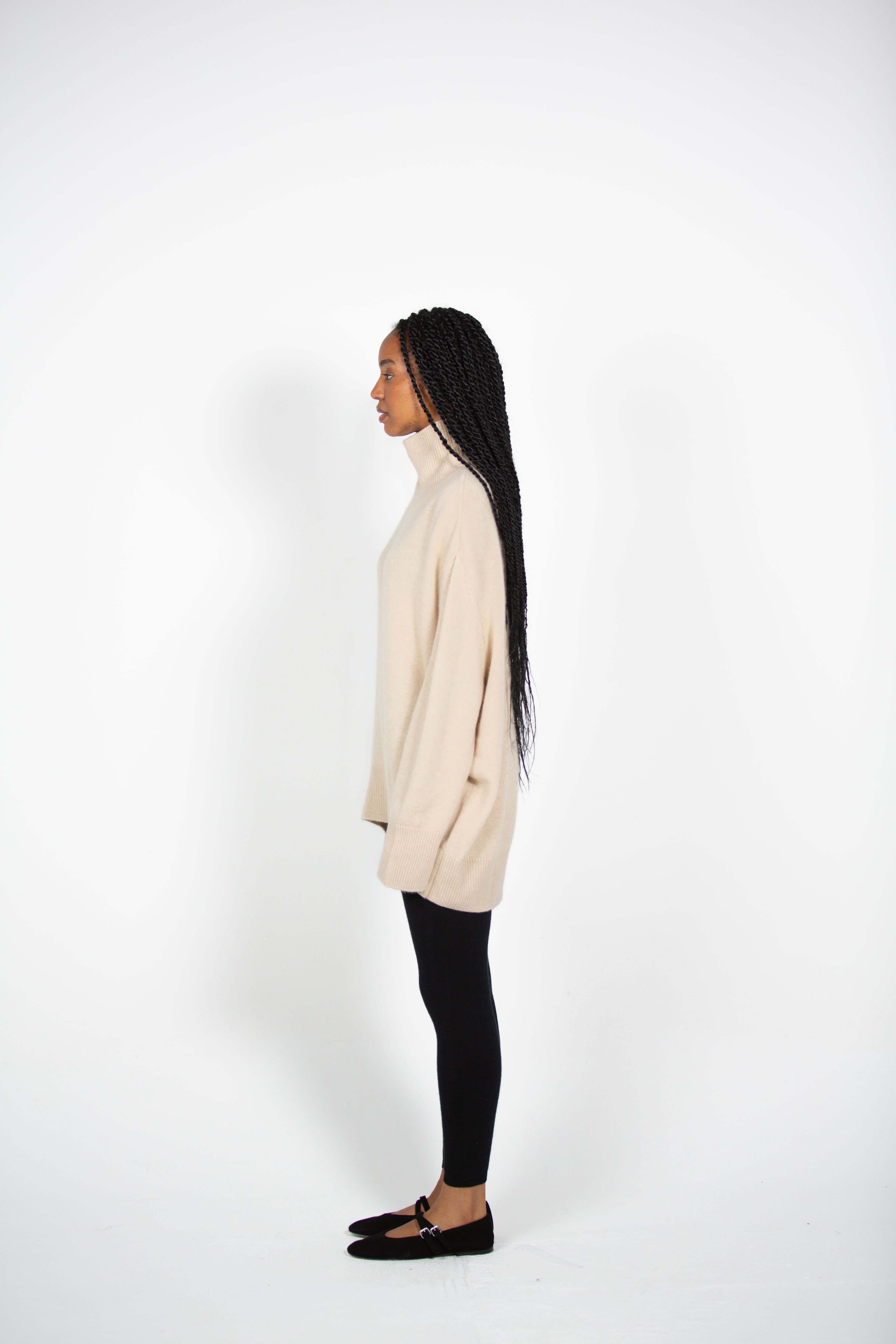 Tonot's Black Cashmere Leggings