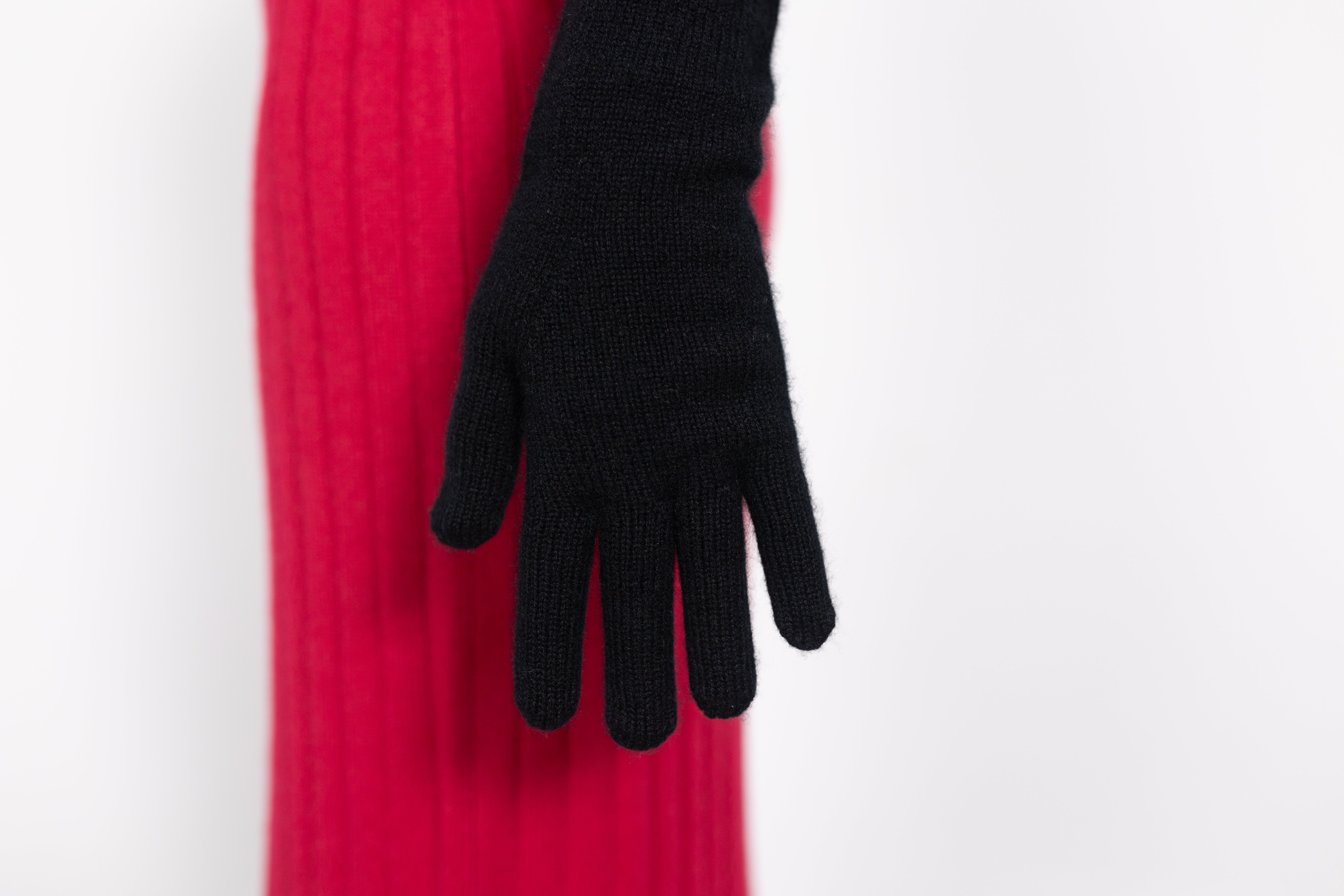 Tonot's Black Long Gloves