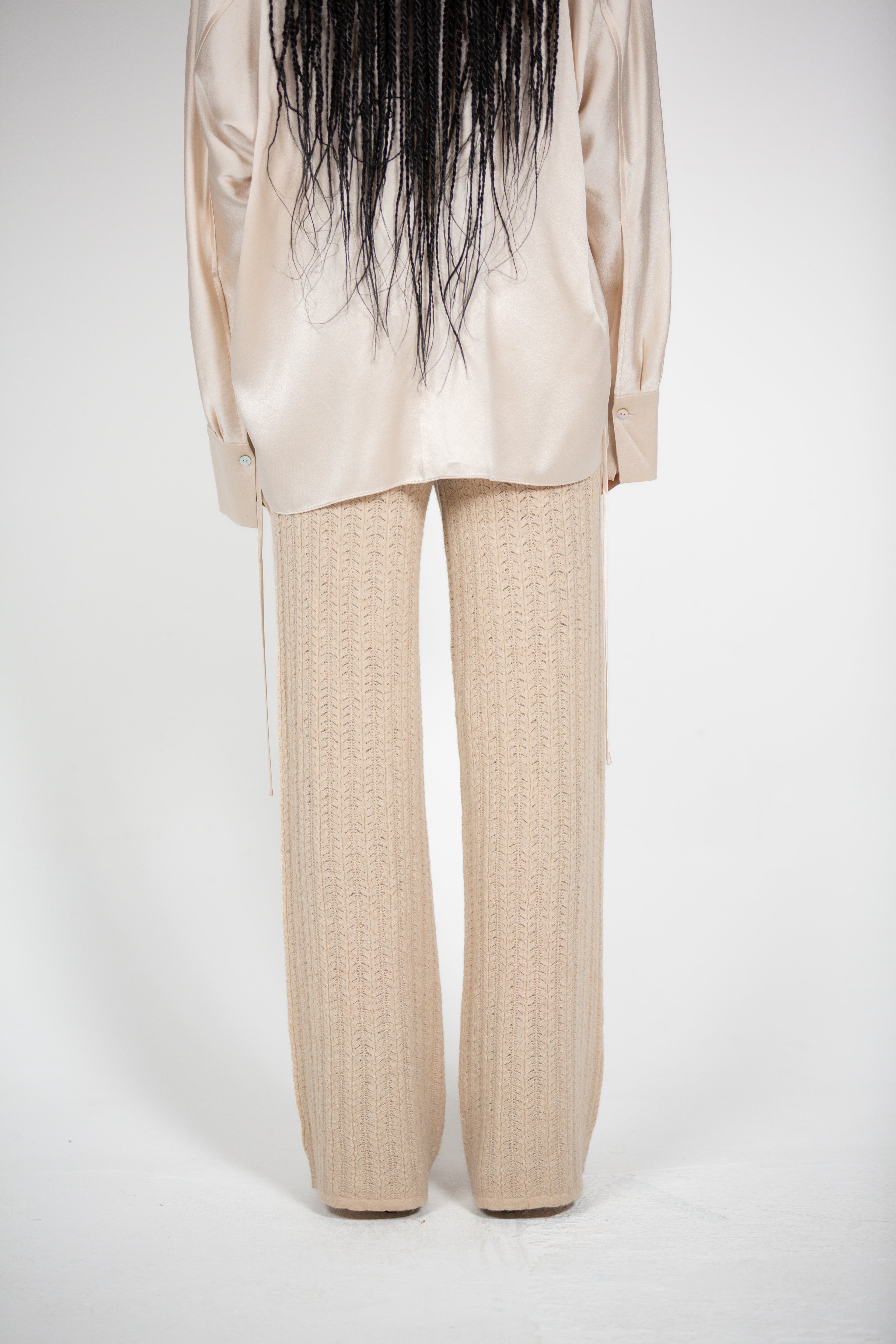 Buuvee's Cream Lounge Trousers