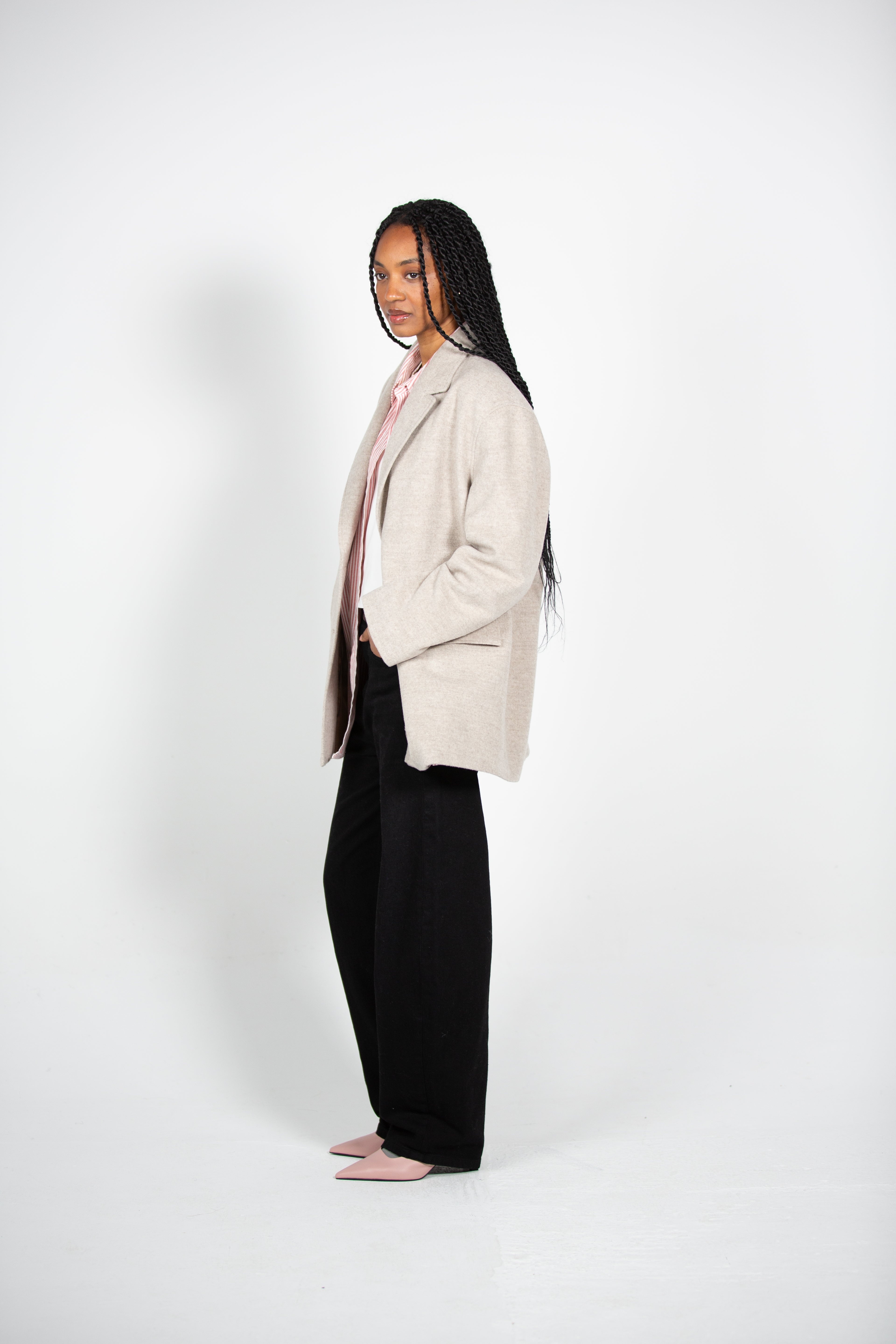 Noemi's Beige Blazer
