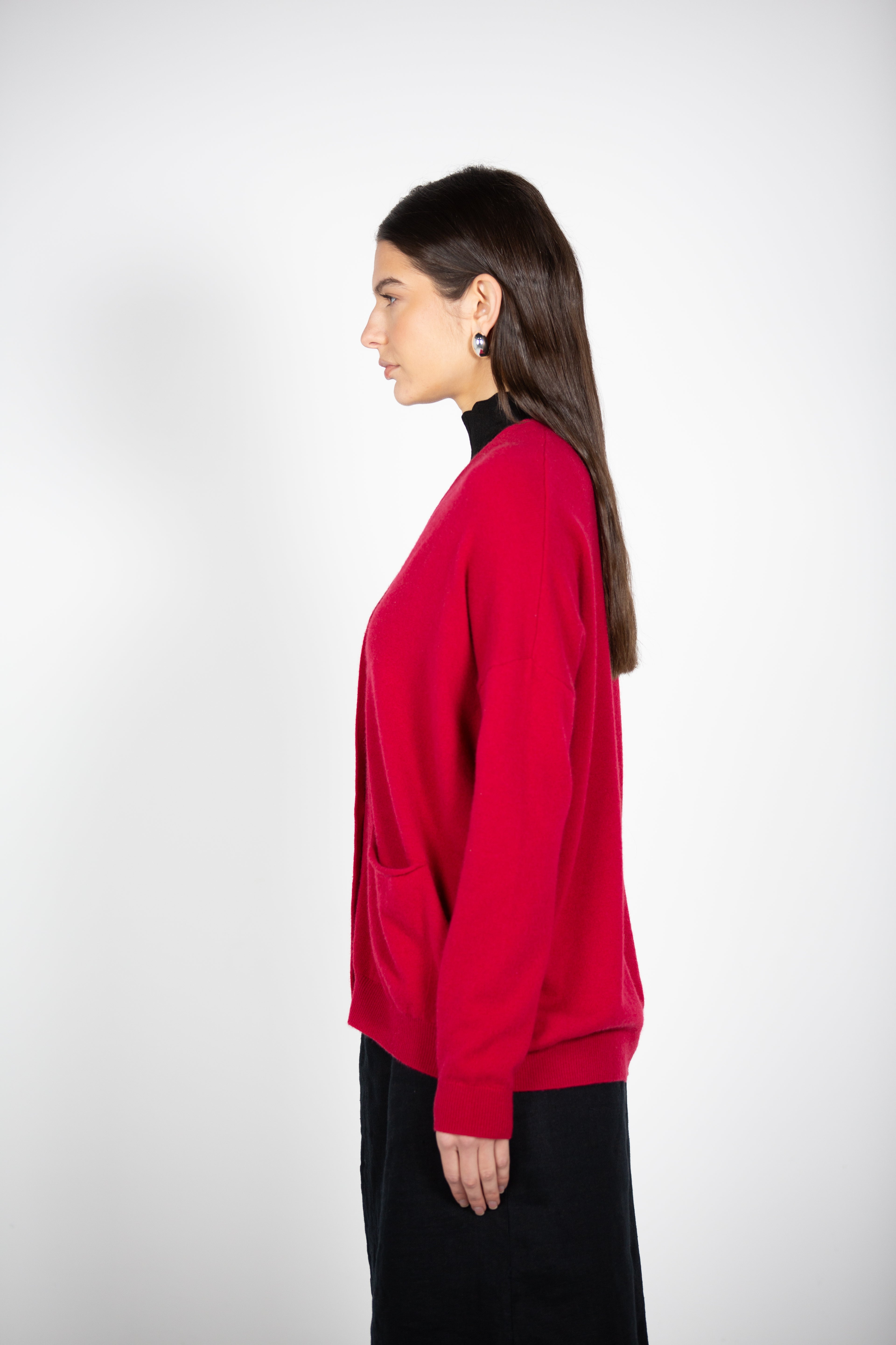 Tonot's Red Cardigan