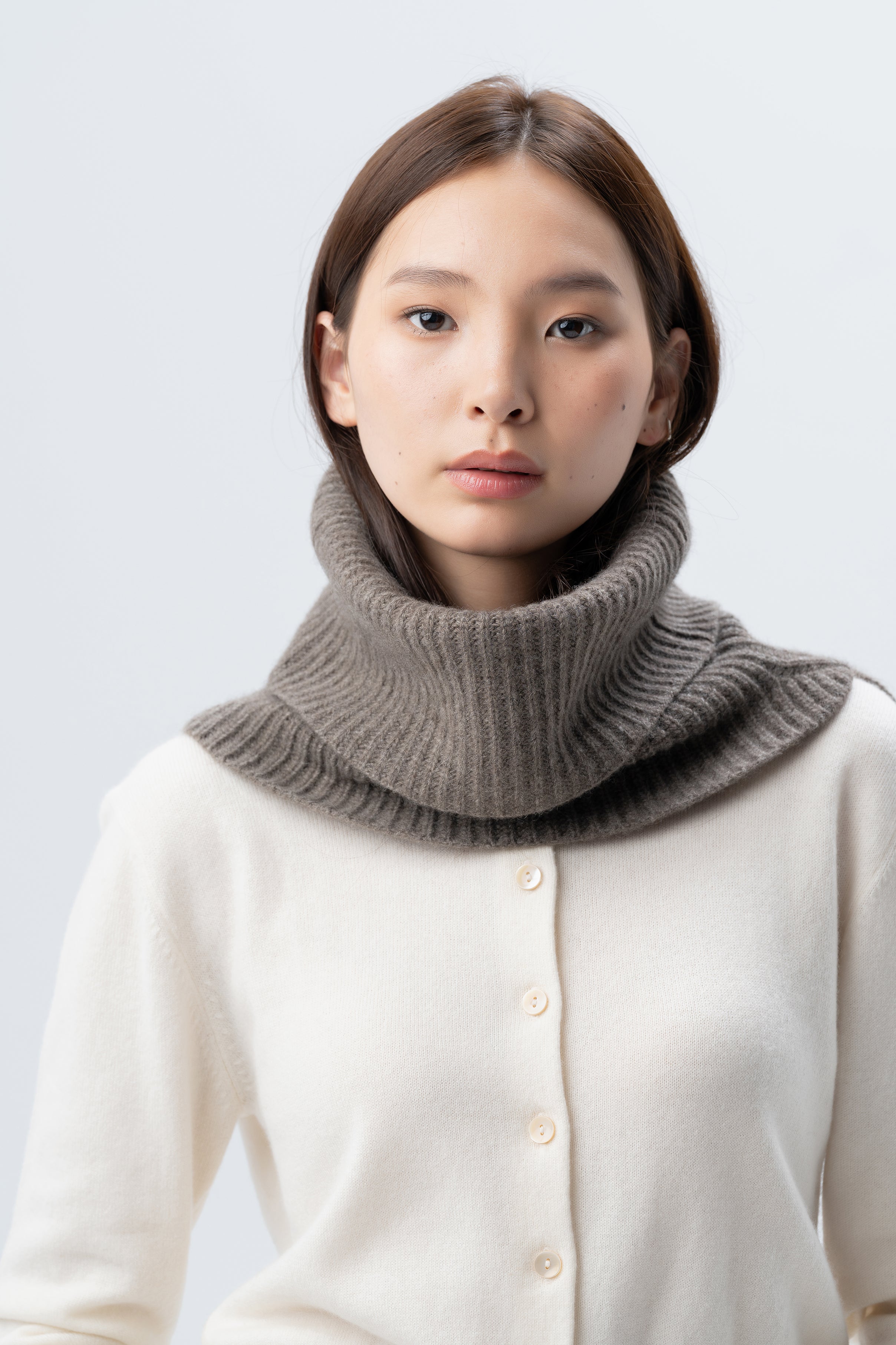 Bodios Light Brown Neck & Belly Warmer