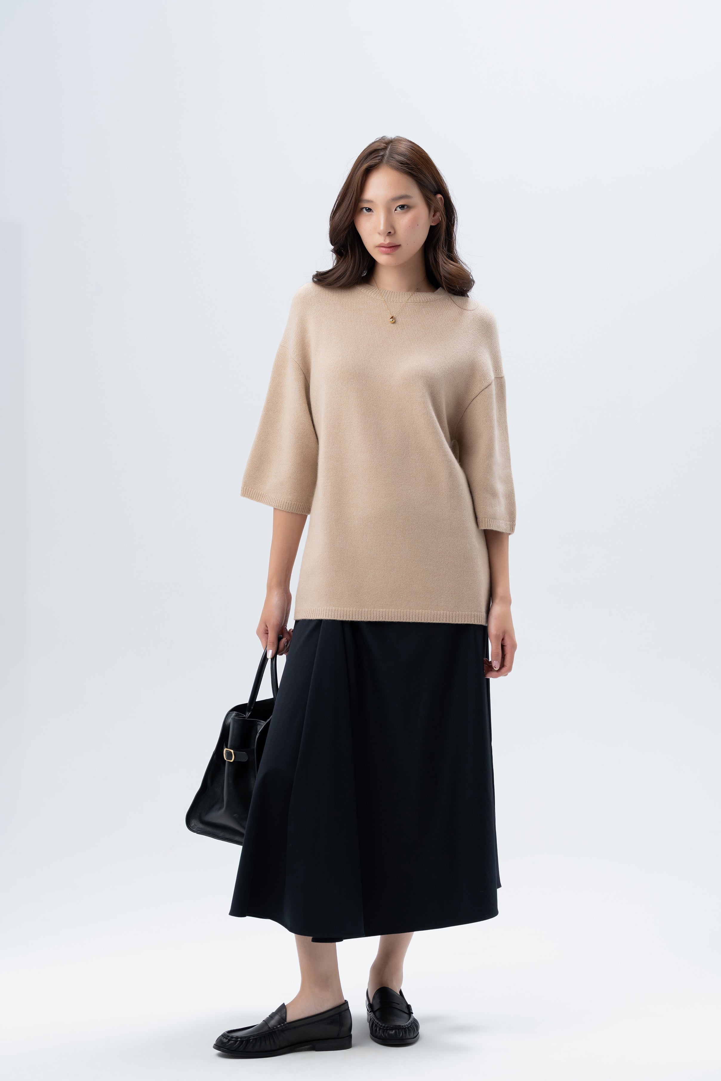 Oversized Cashmere T-Shirt