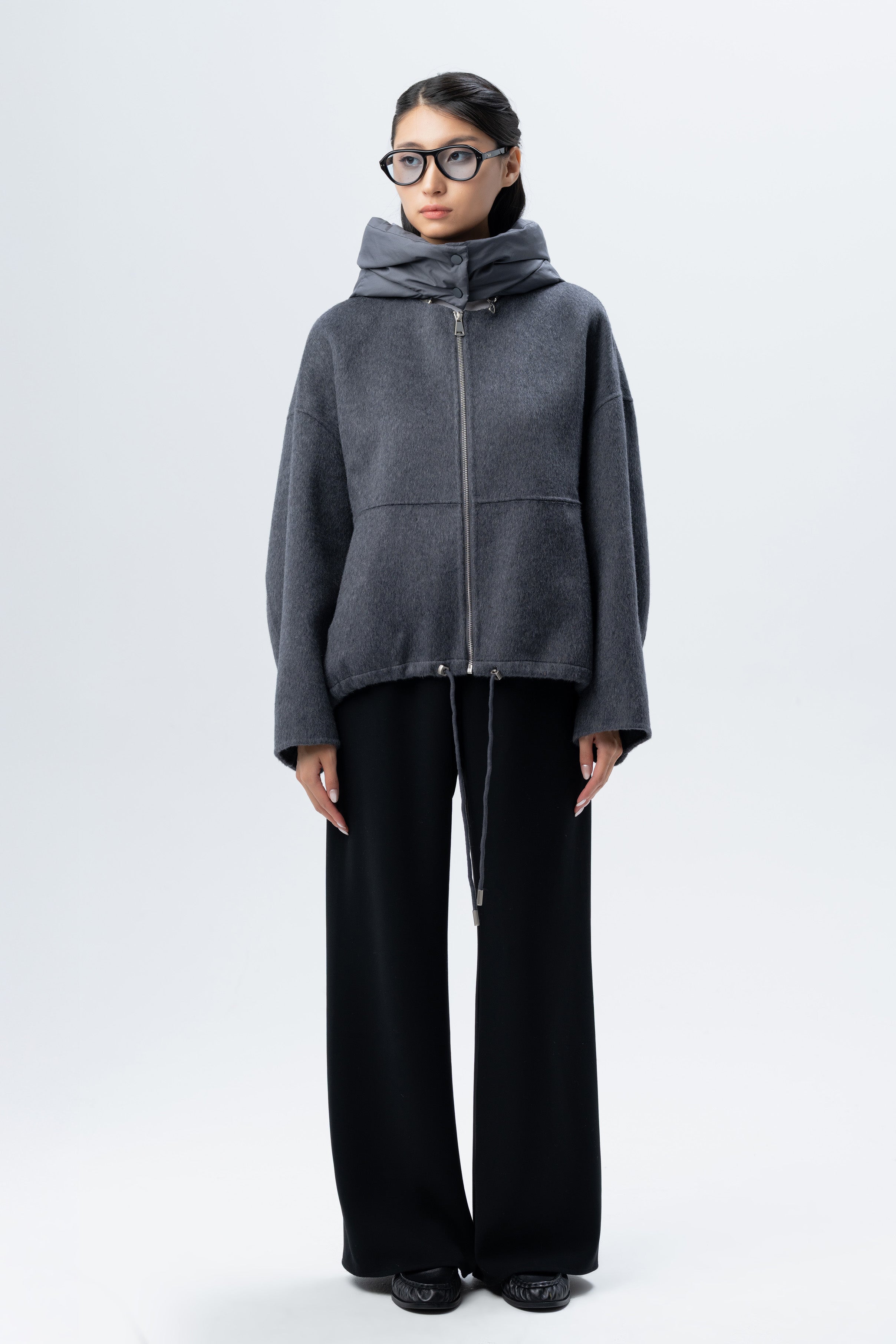 Atoz Hooded Short Coat