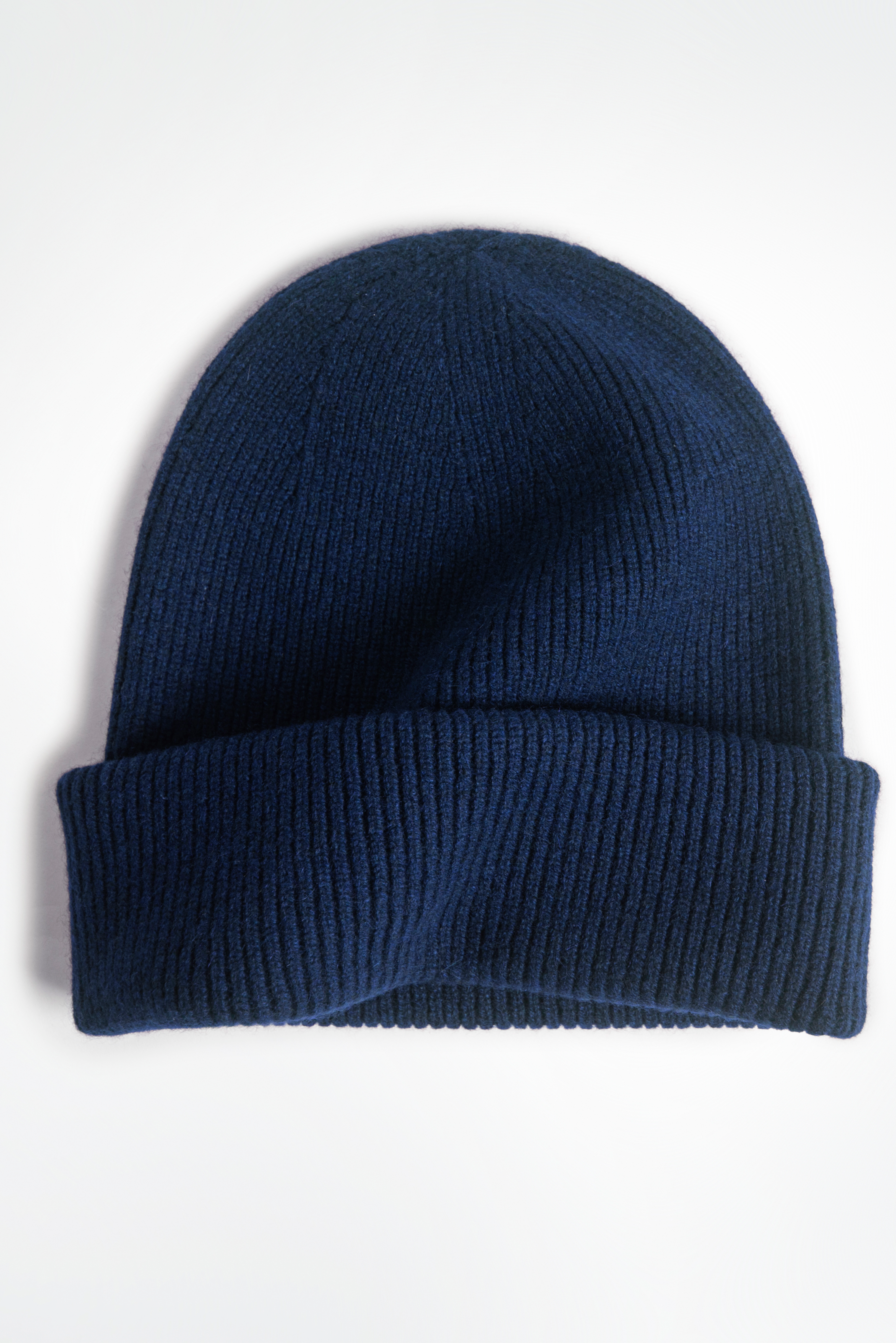 Tonot Navy Cashmere Beanie
