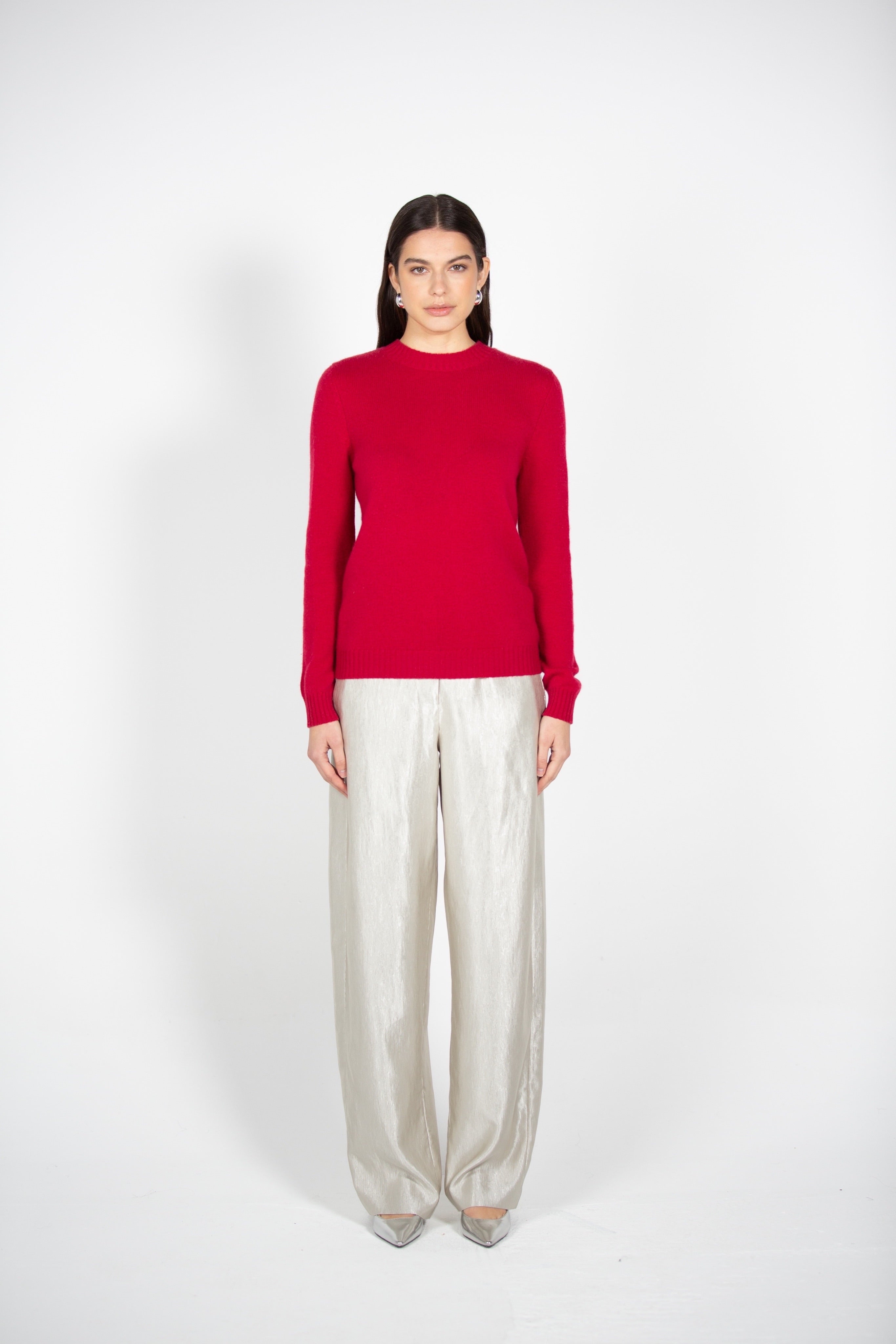 Tonot's Red Crewneck Jumper