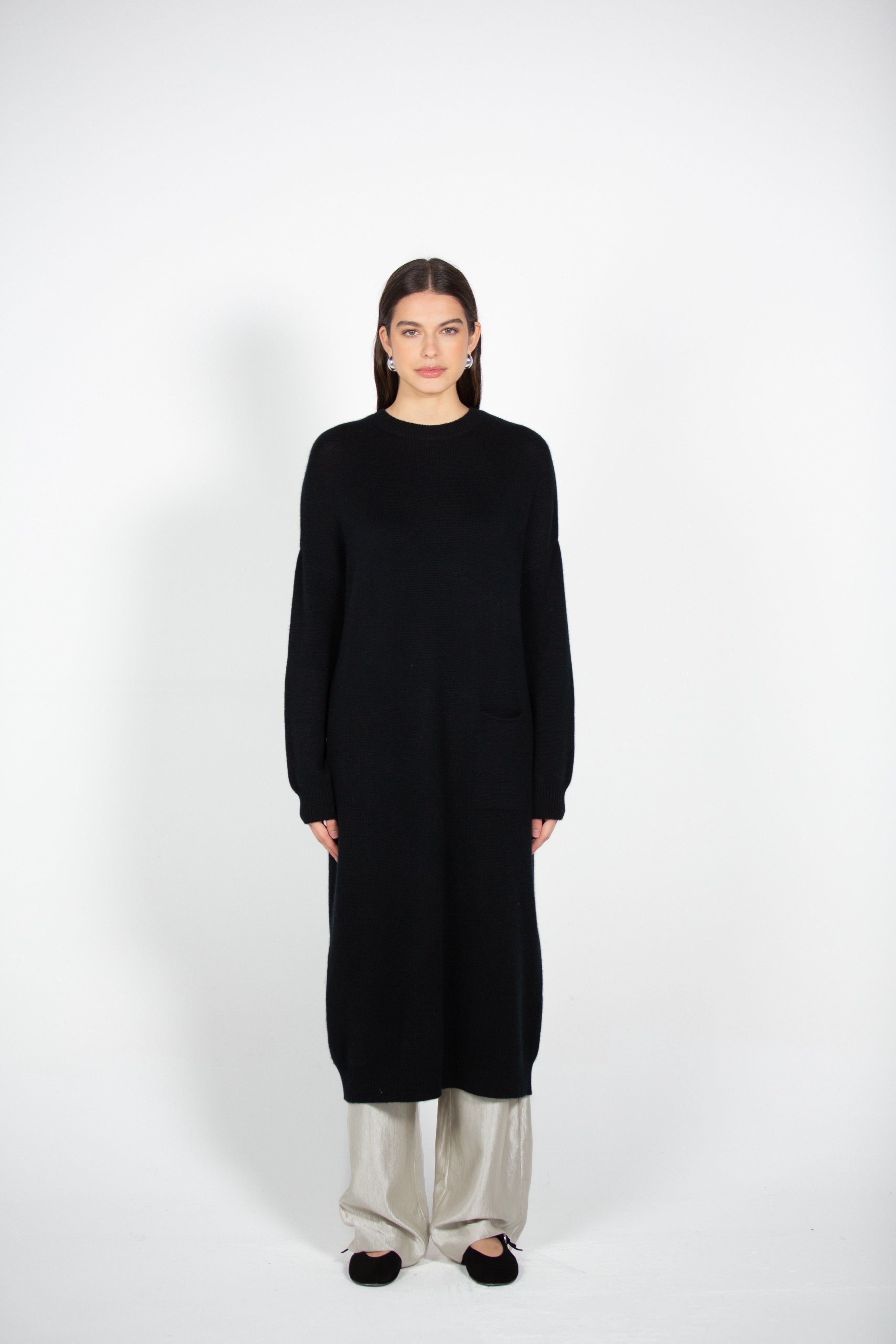Tonot's Black Maxi Dress