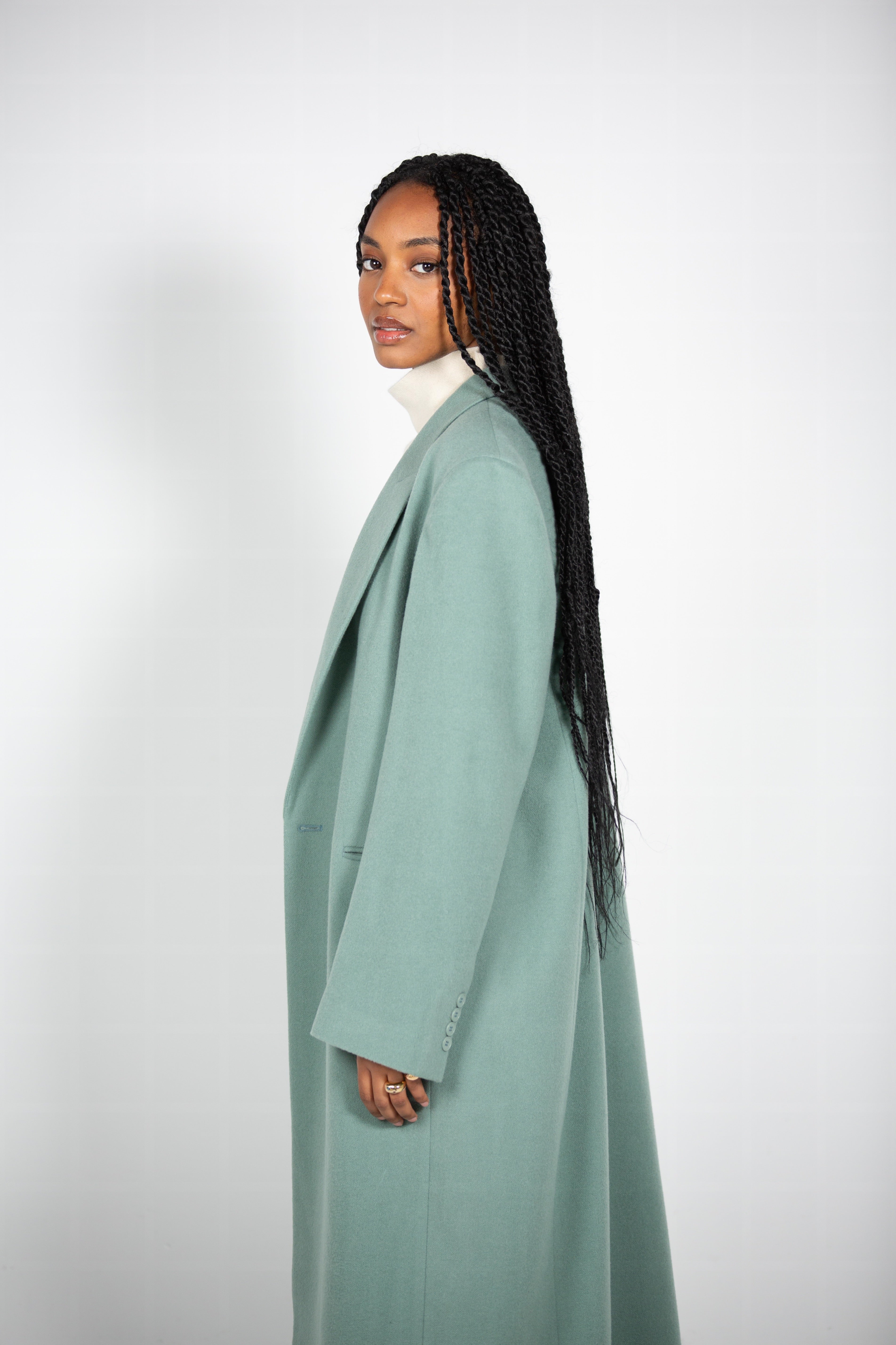Noemi's Green Coat