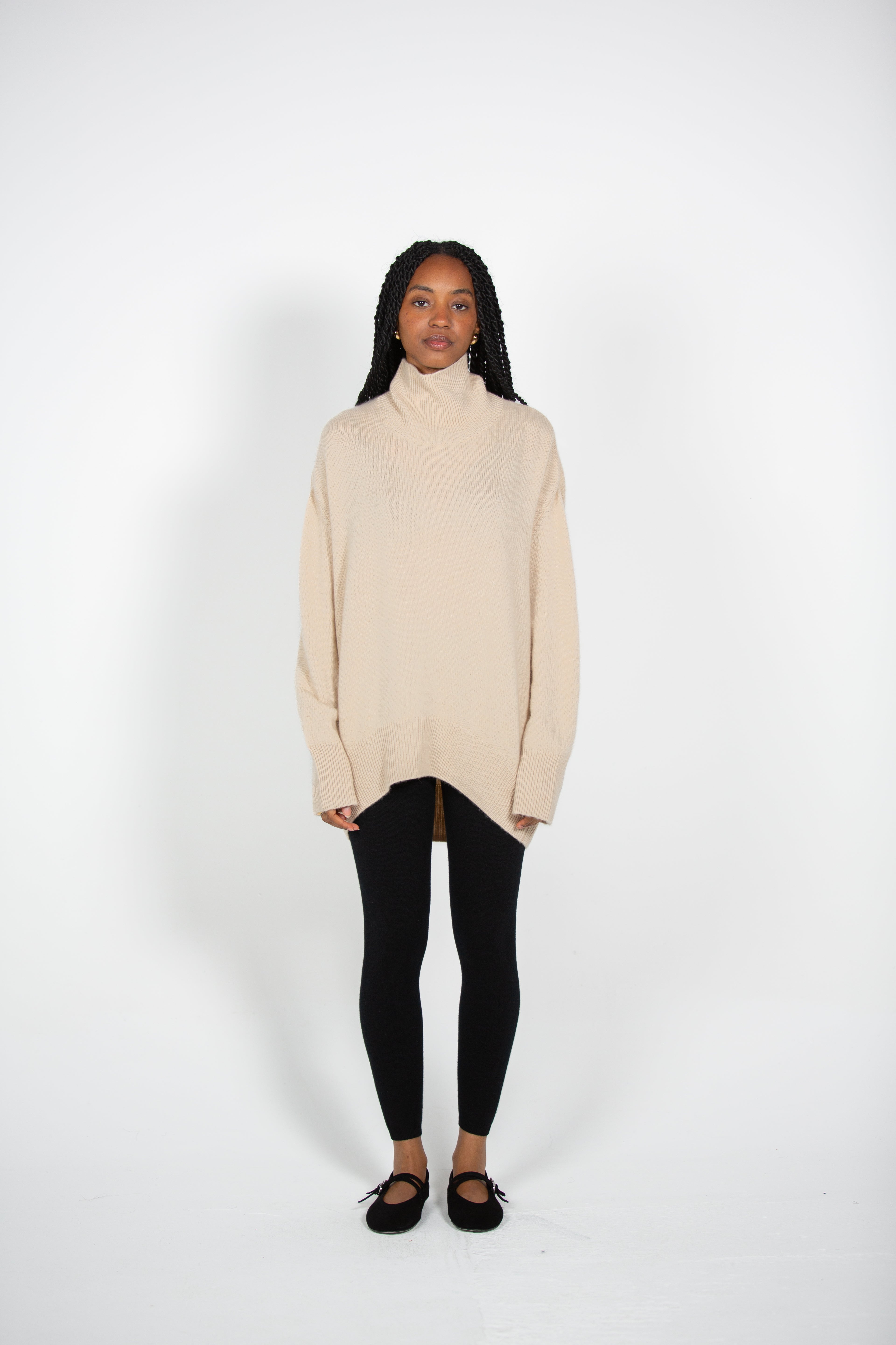 Tonot's Black Cashmere Leggings