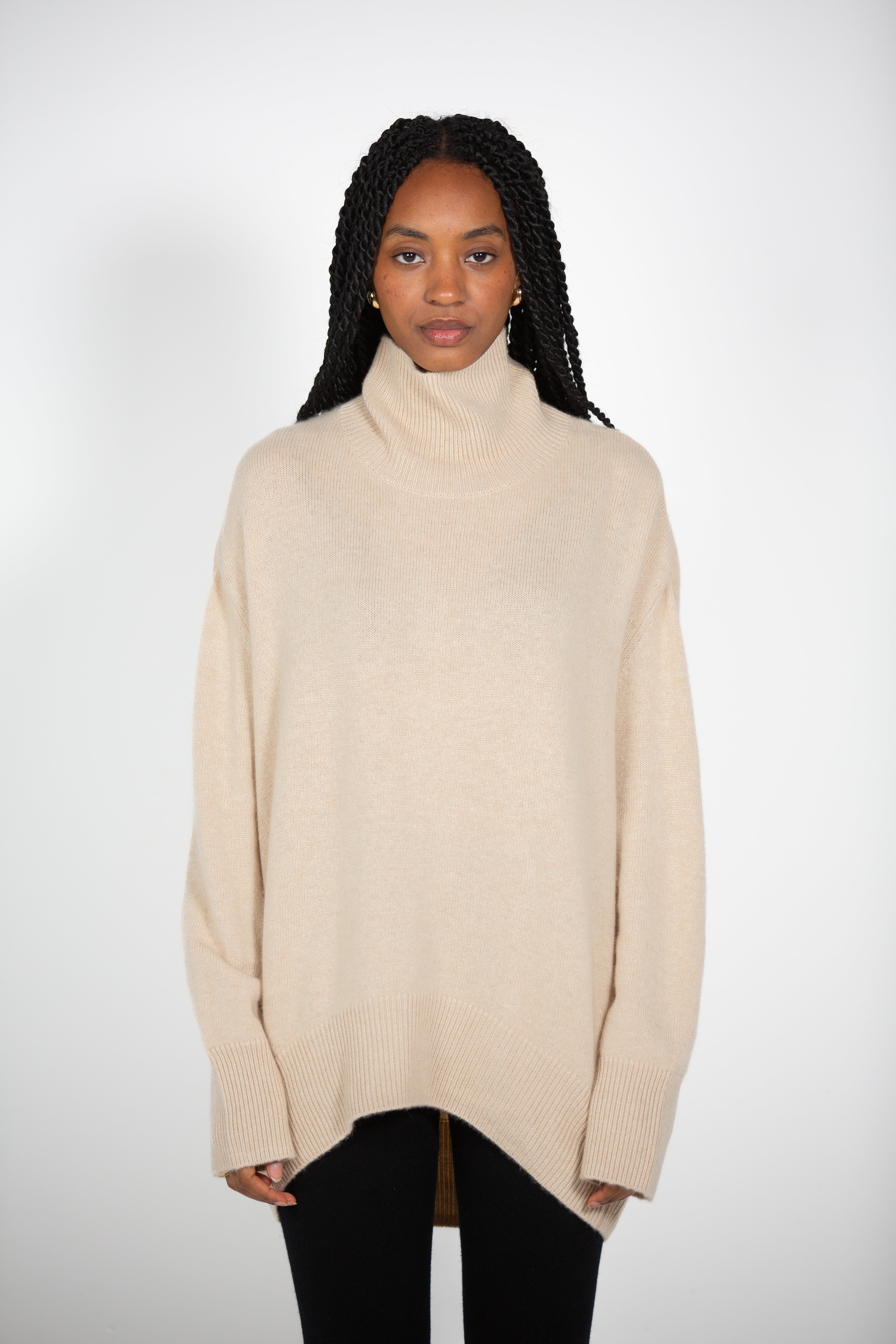 Tonot's Black Cashmere Leggings