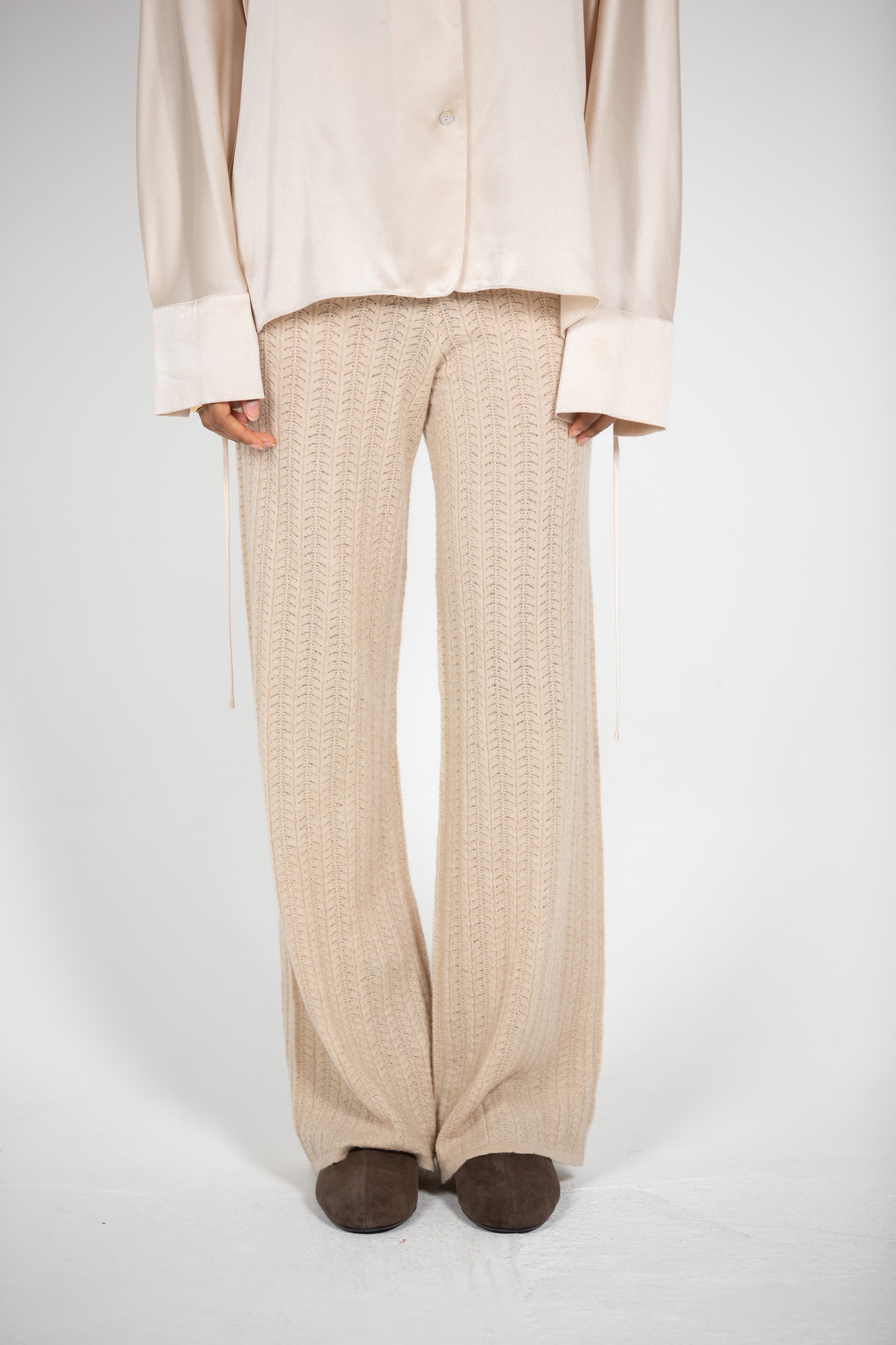 Buuvee's Cream Lounge Trousers