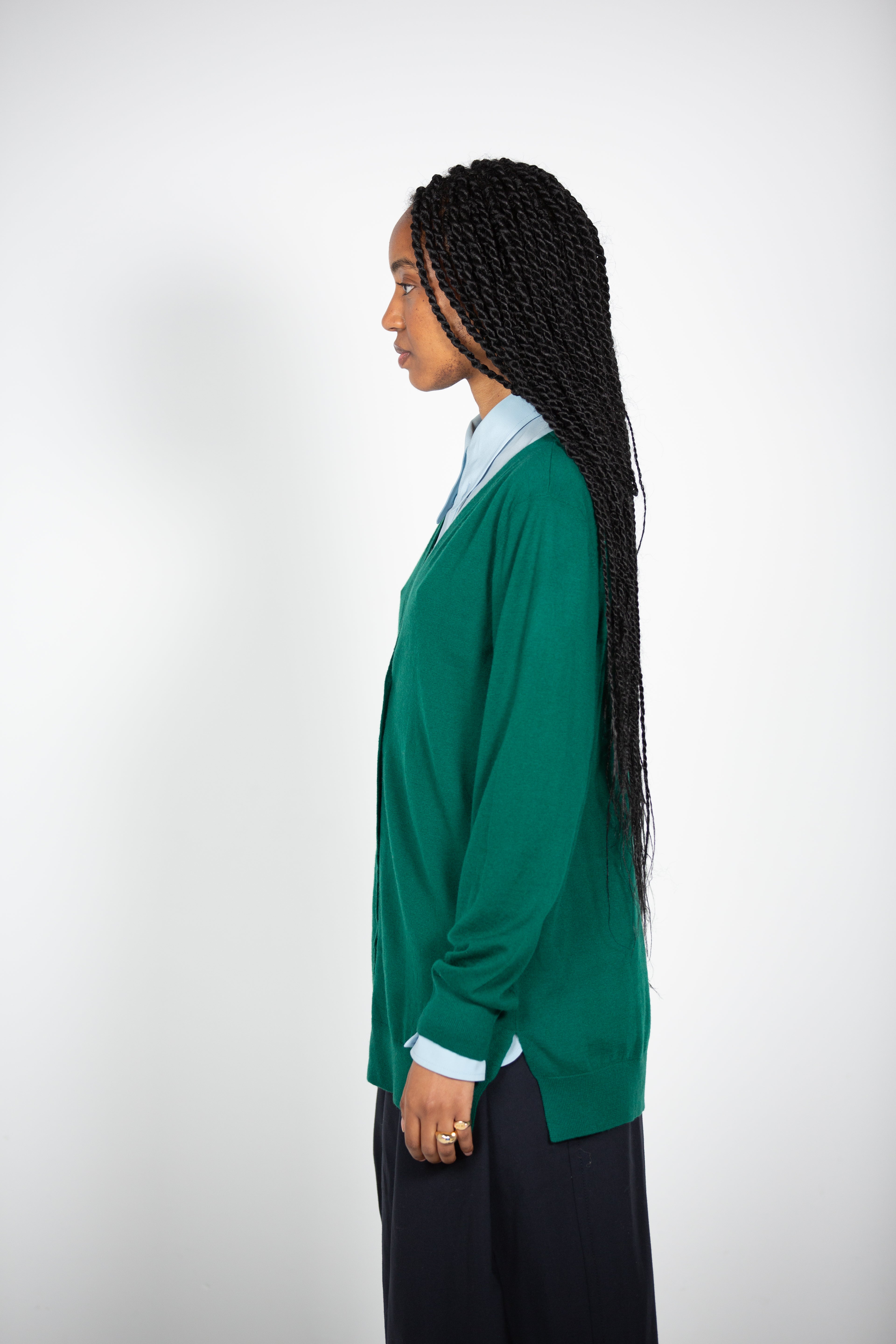 Buuvee's Green Cardigan